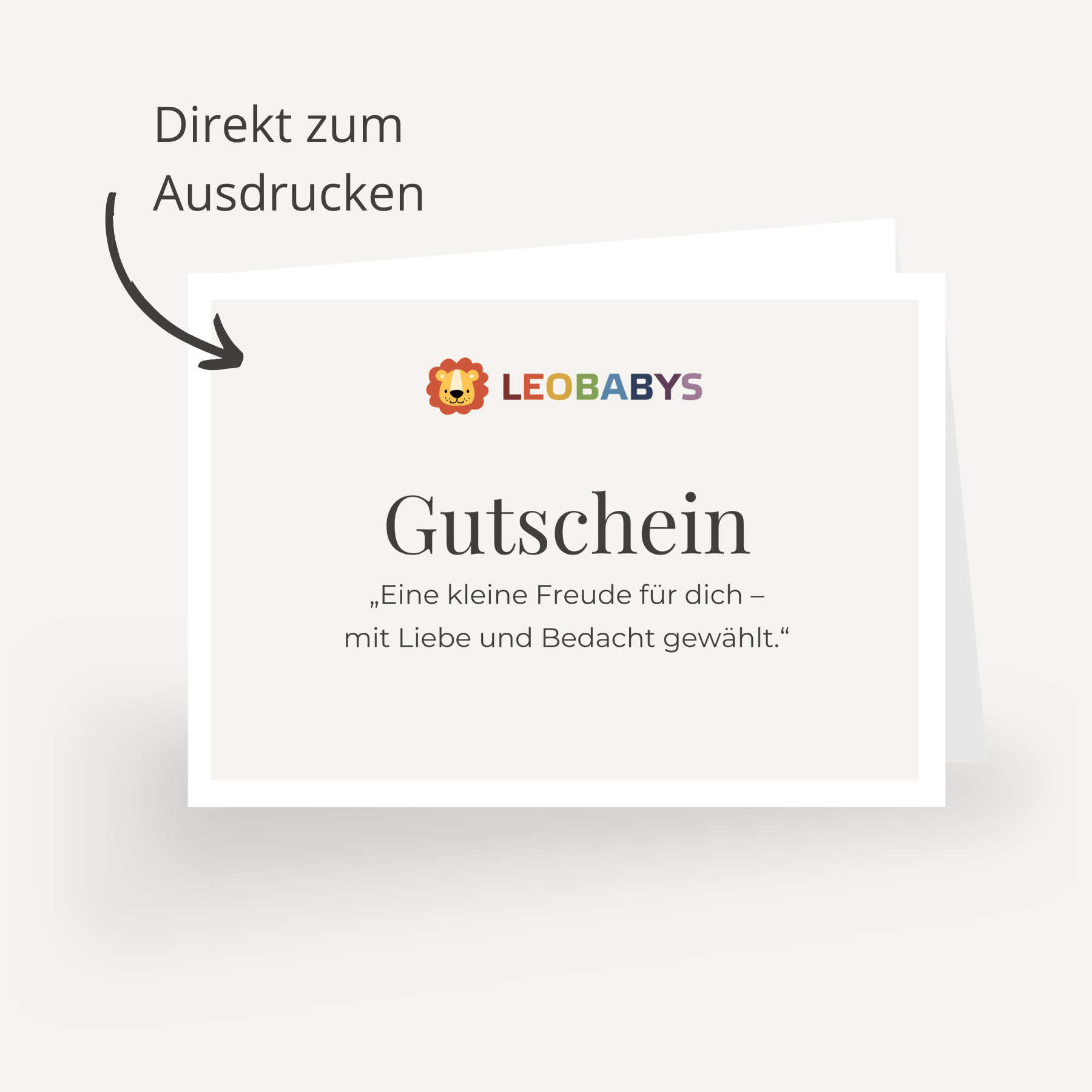 100€ Geschenkgutschein - LeoBabys