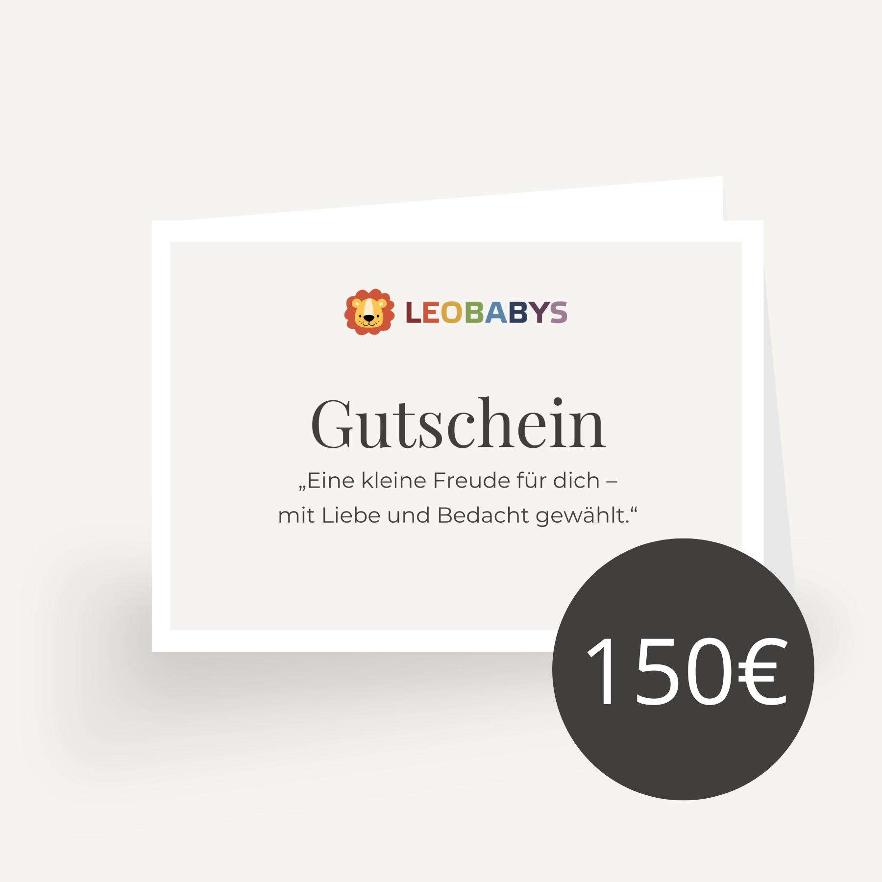 150€ Geschenkgutschein - LeoBabys