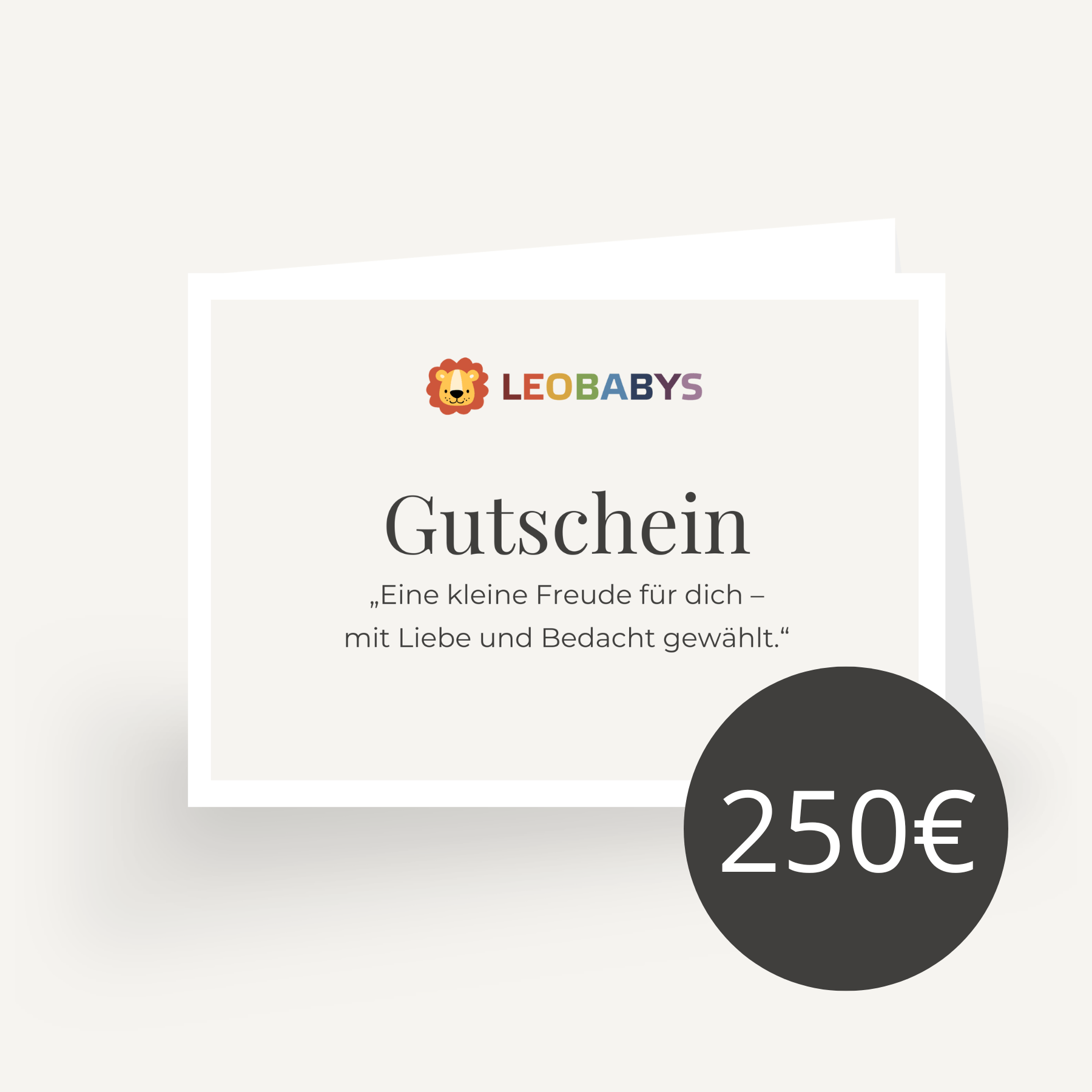 250€ Geschenkgutschein - LeoBabys