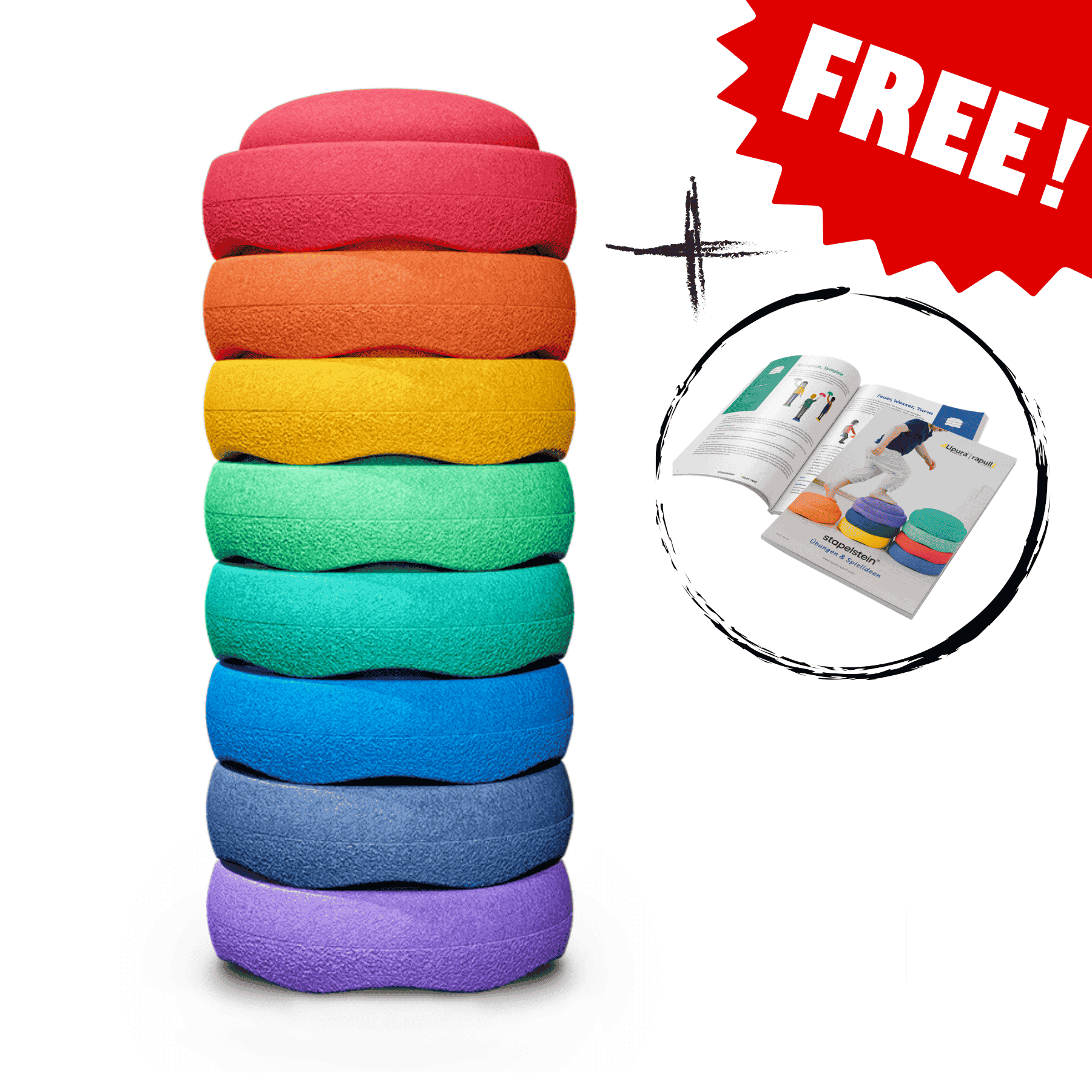 Stapelstein® Original rainbow classic