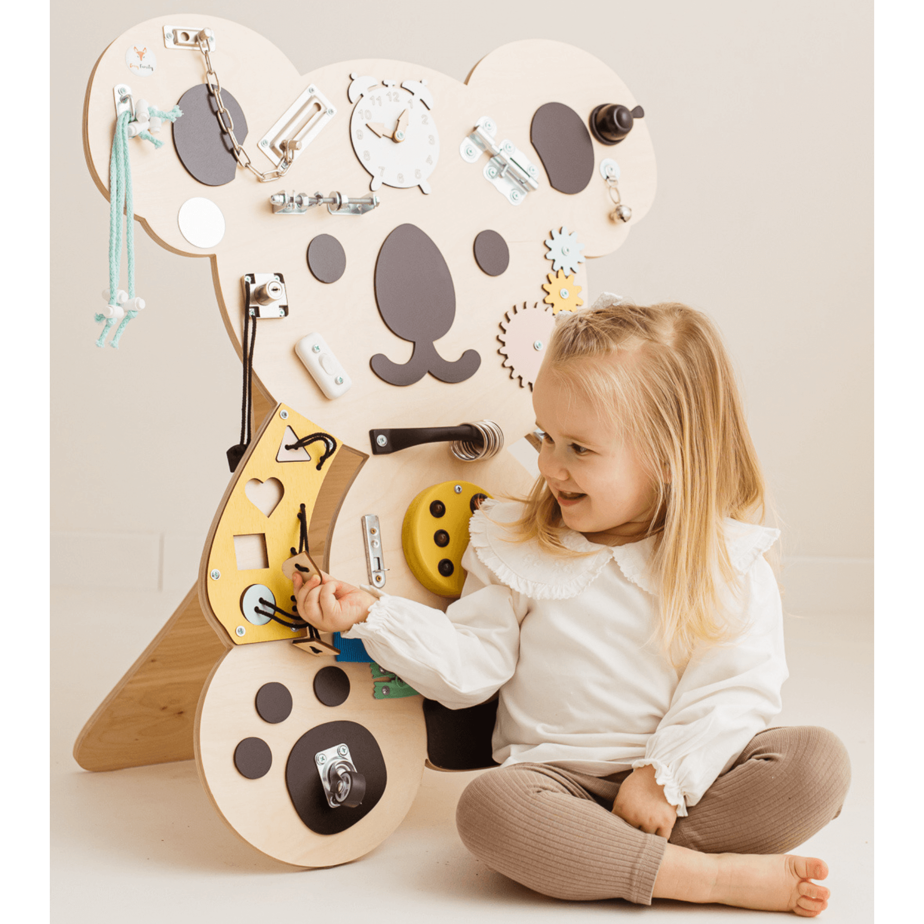 Activity Board Busy Board Koala - Henry - LeoBabys