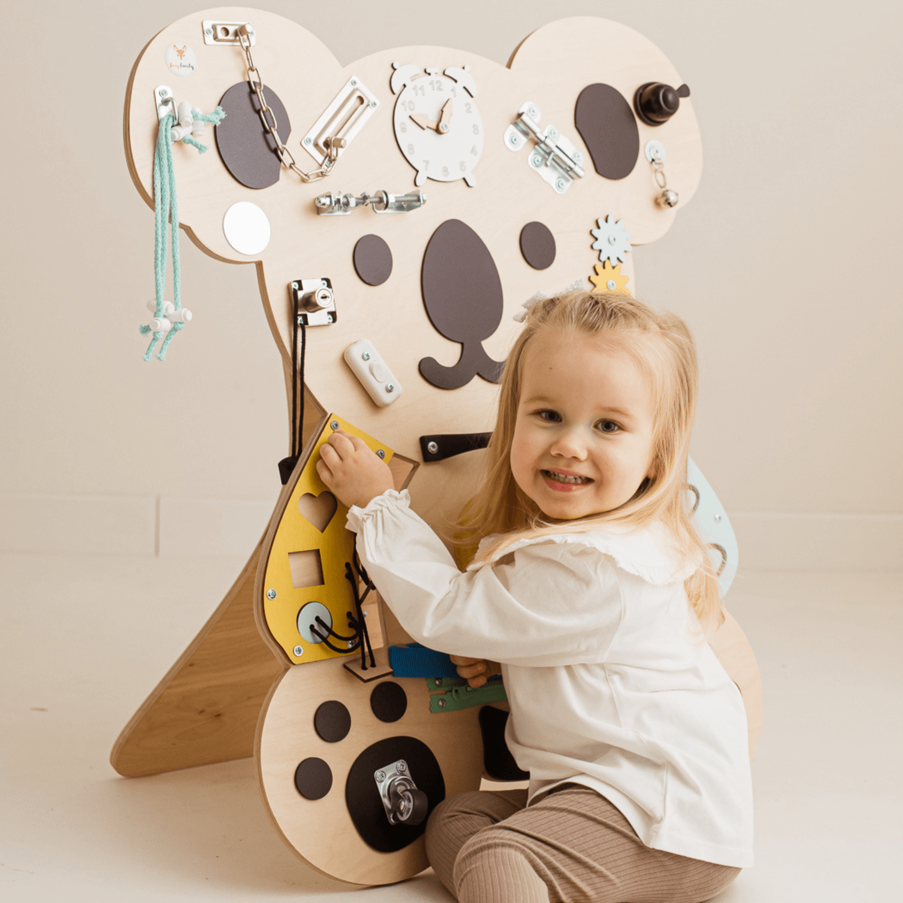 Activity Board Busy Board Koala - Henry - LeoBabys