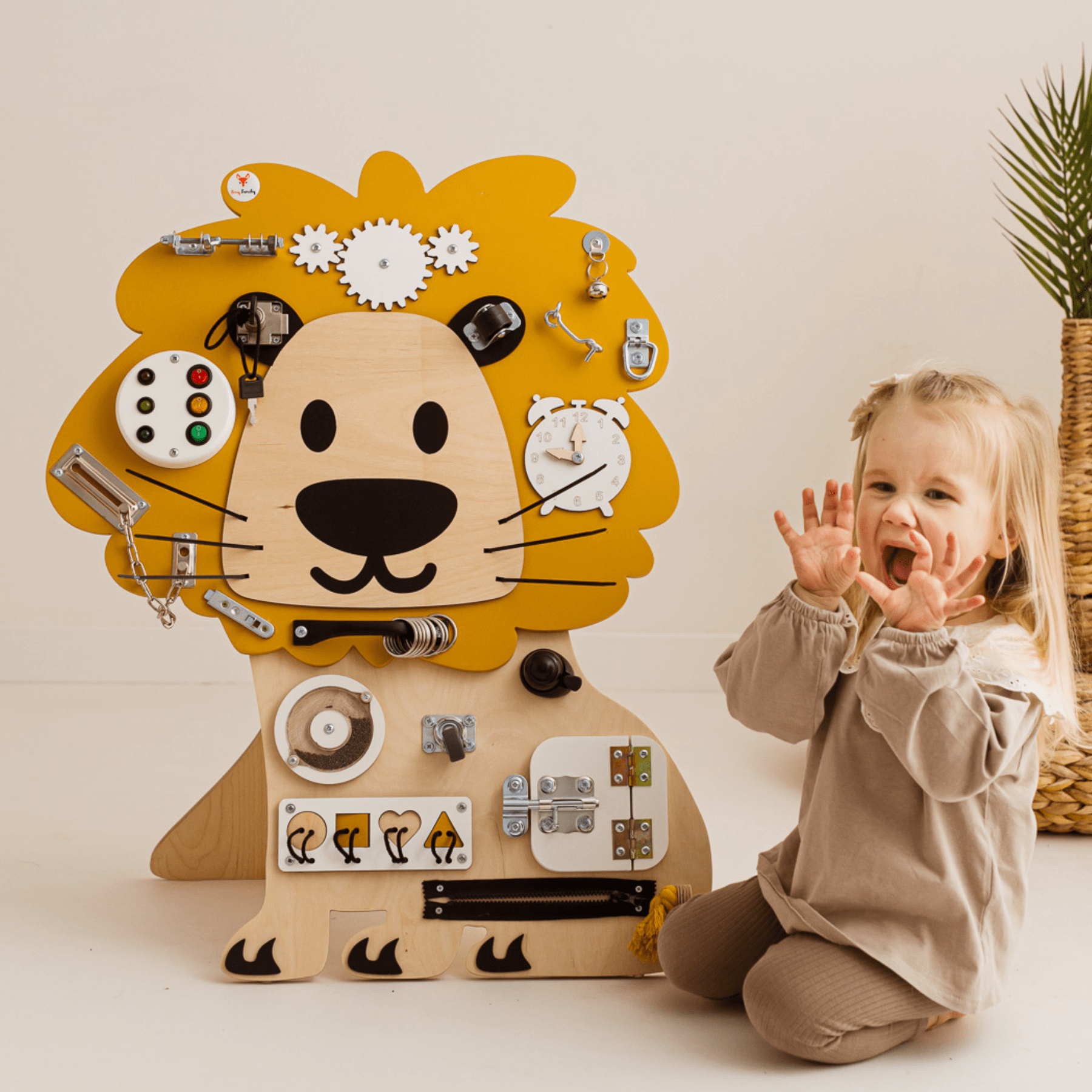 Activity Board Busy Board Löwe - Leo - LeoBabys