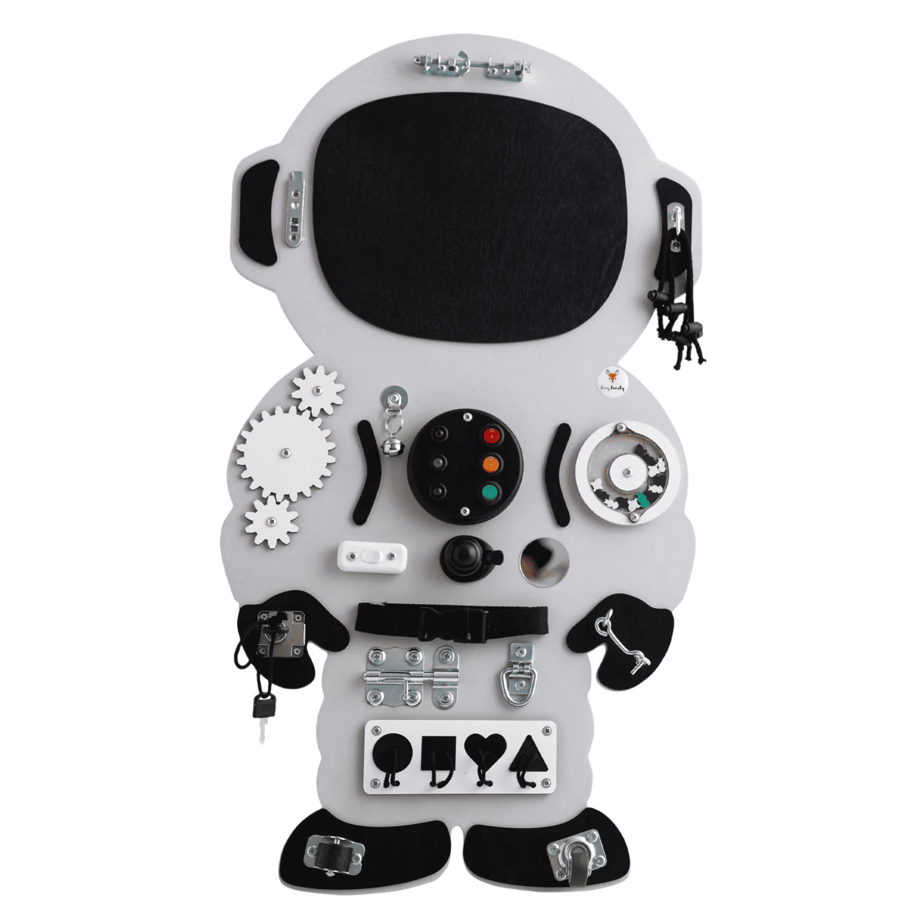 Activity Board Montessori Busy Board - Astronaut Neil