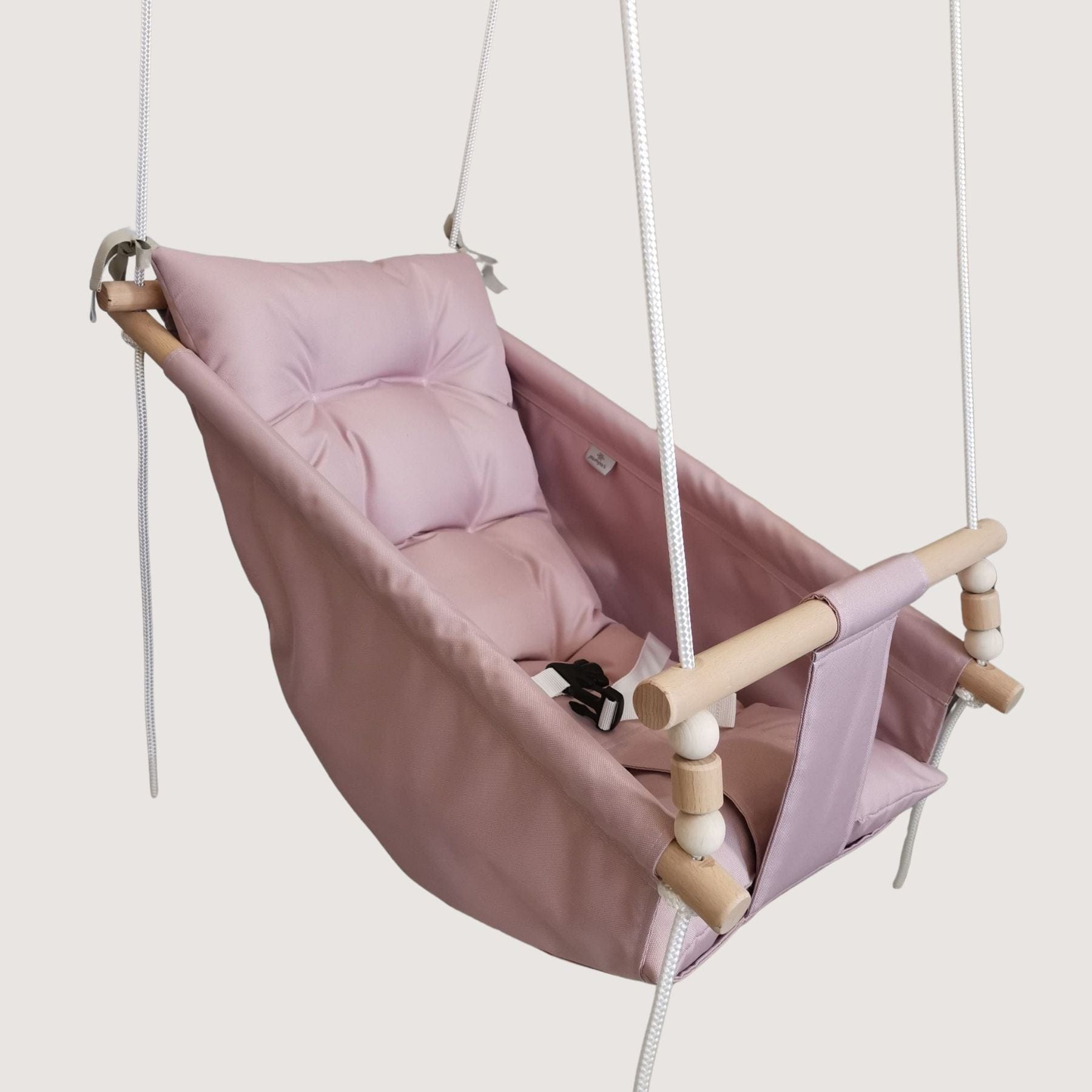 Babyschaukel Babyliegeschaukel wasserfest Rosé - LeoBabys