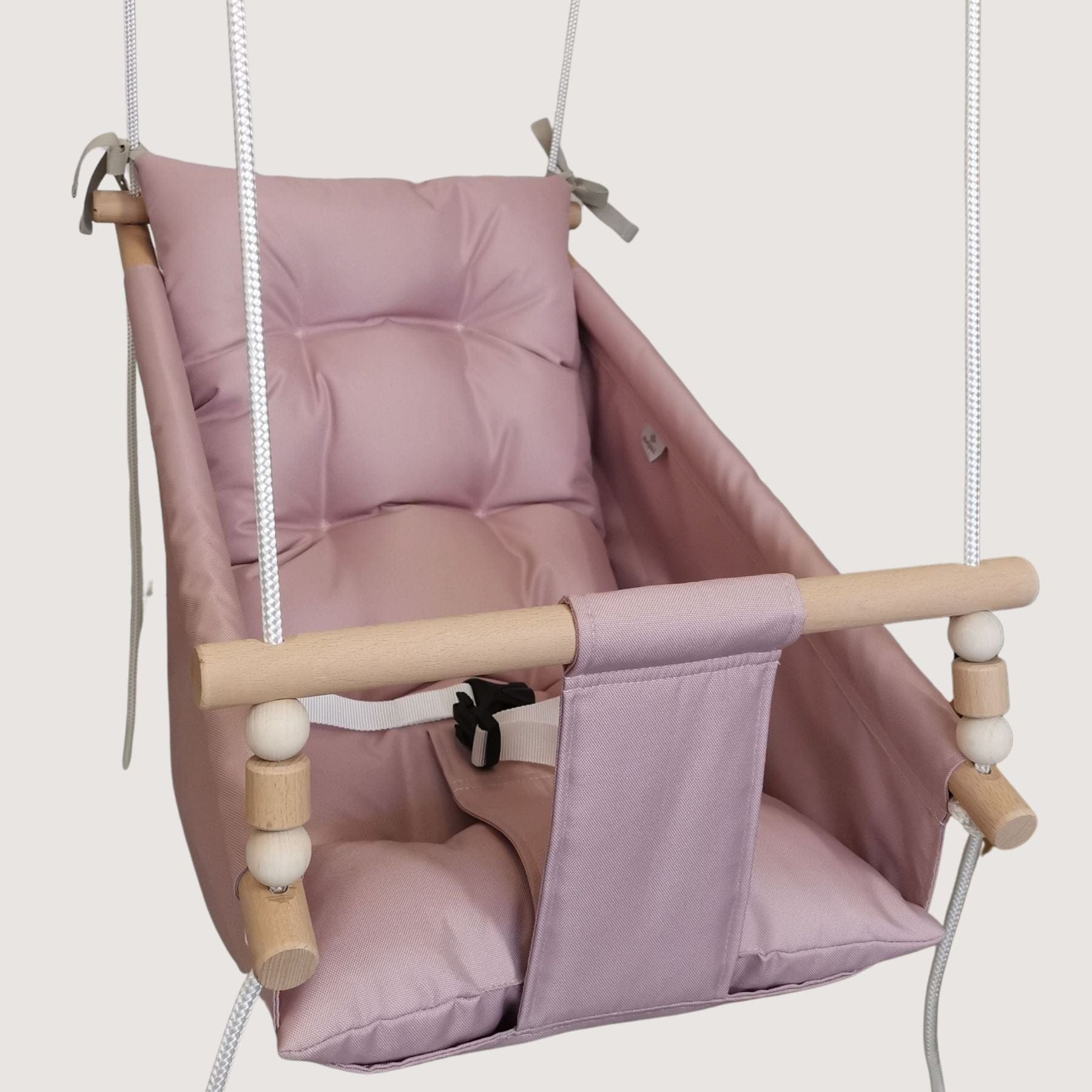 Babyschaukel Babyliegeschaukel wasserfest Rosé - LeoBabys