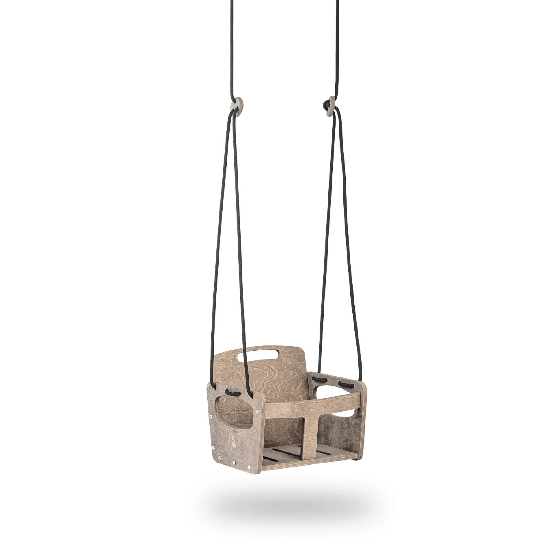 Outdoor Schaukel, Kleinkindschaukel, Holzschaukel, Gartenschaukel, Babyschaukel - LeoBabys