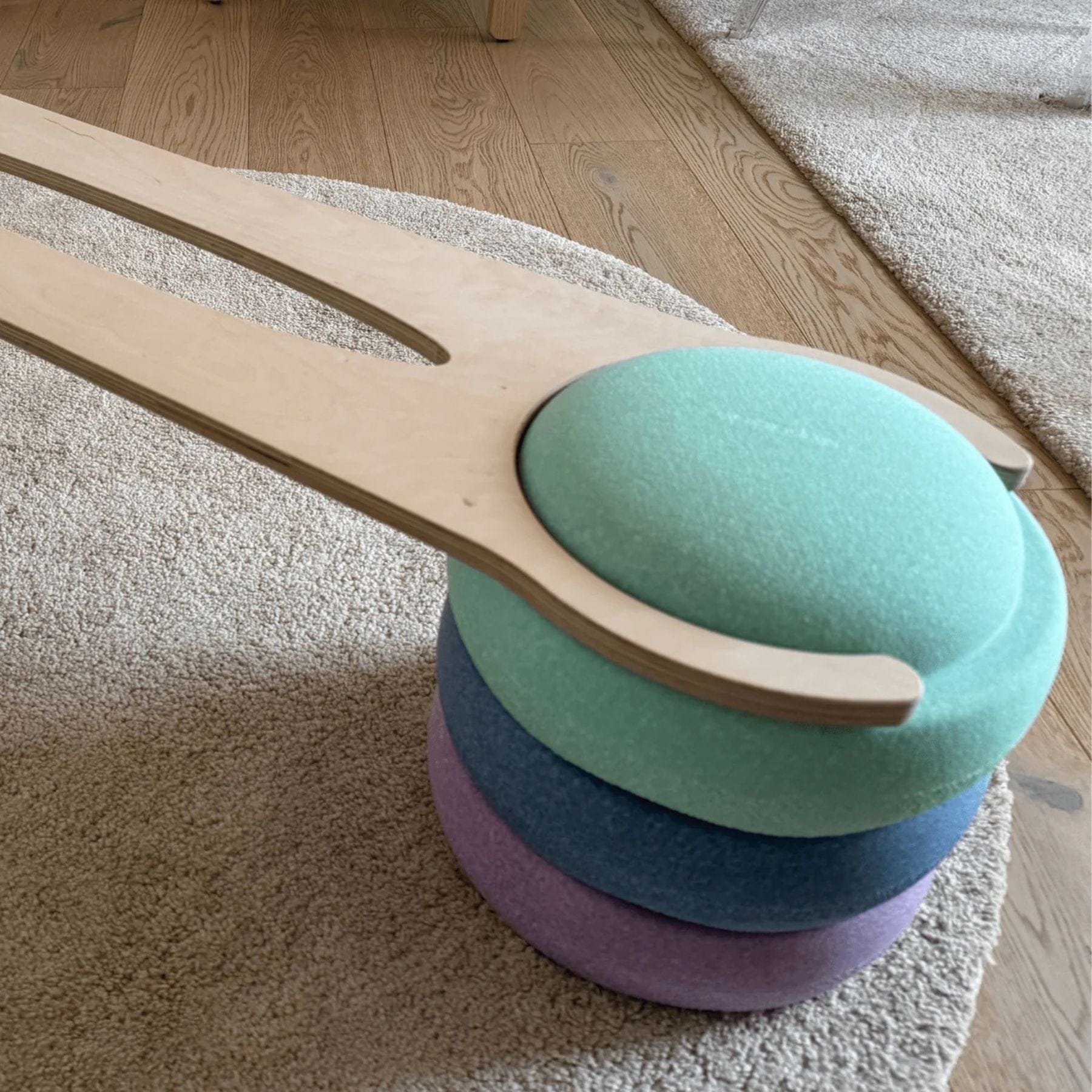 Balance Board - Tiger's Eye Game Board Balancing Bridge