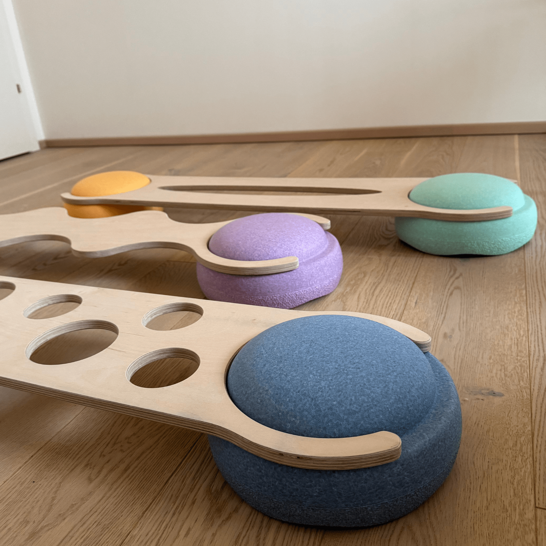 Balancebrücken Balancierbretter Balanciersteg 3er Set Nr.2