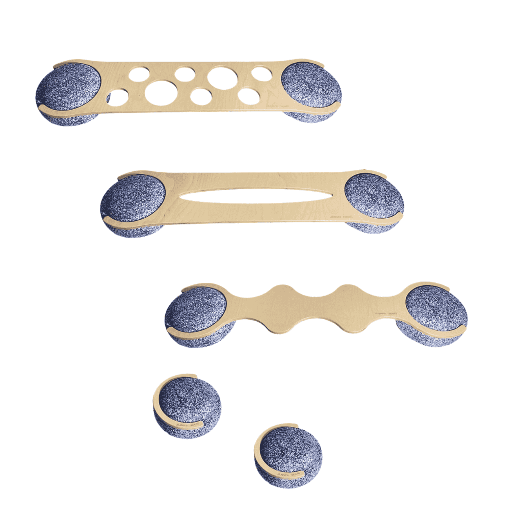 Balance bridges balancing boards balancing bridge set of 3 for stacking stones