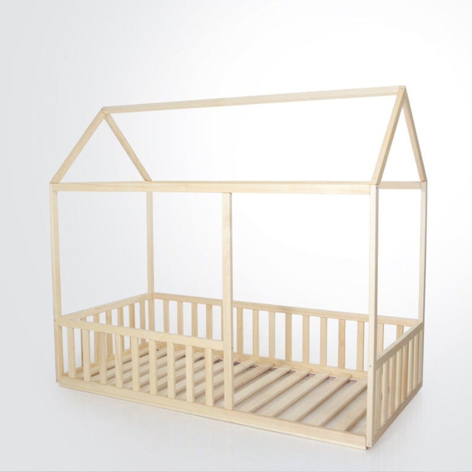 Kinderbett Bodenbett Hausbett Design - LeoBabys
