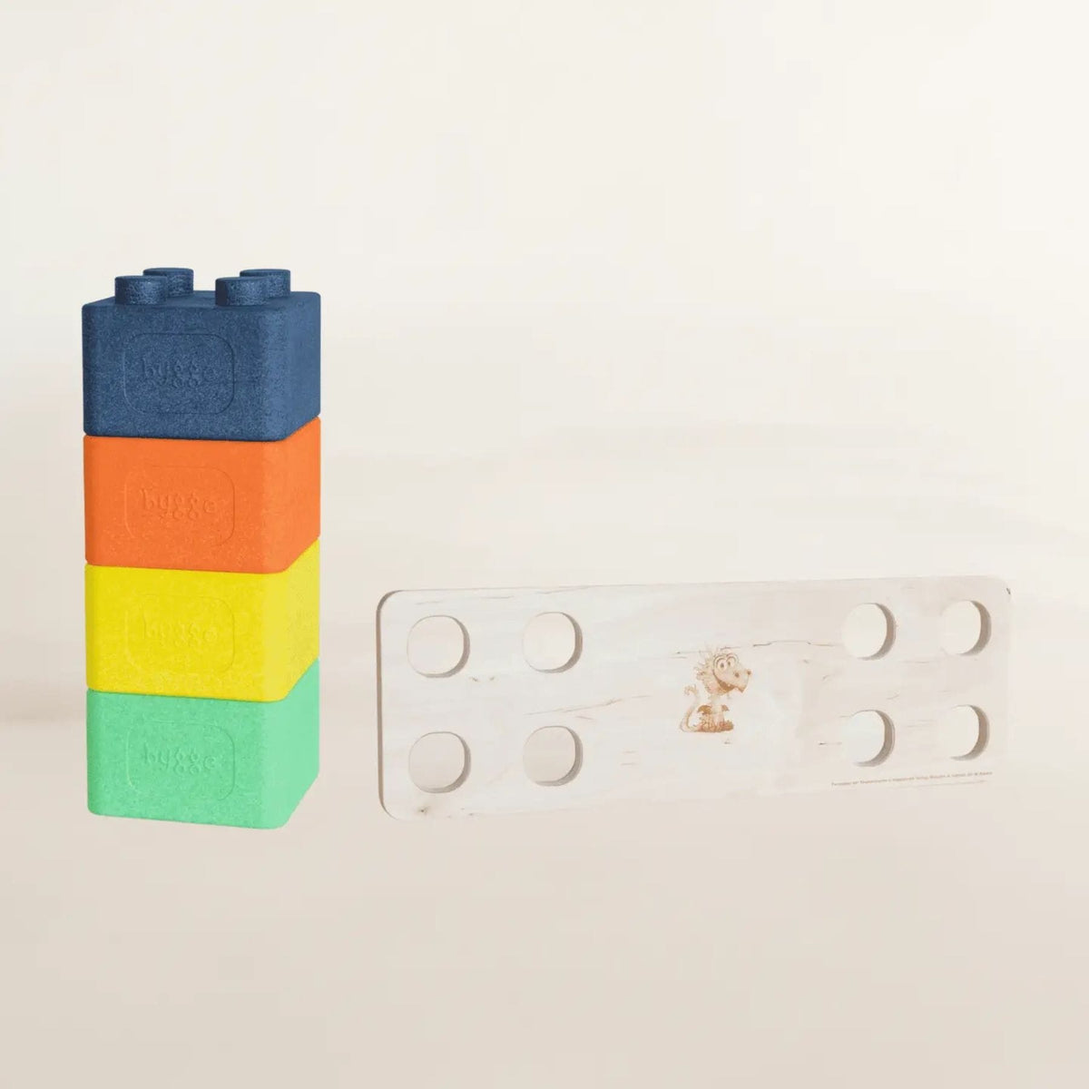 Balancierbretter bygge x Furzipups Multifunktionsbrett aus Holz mit Motiv