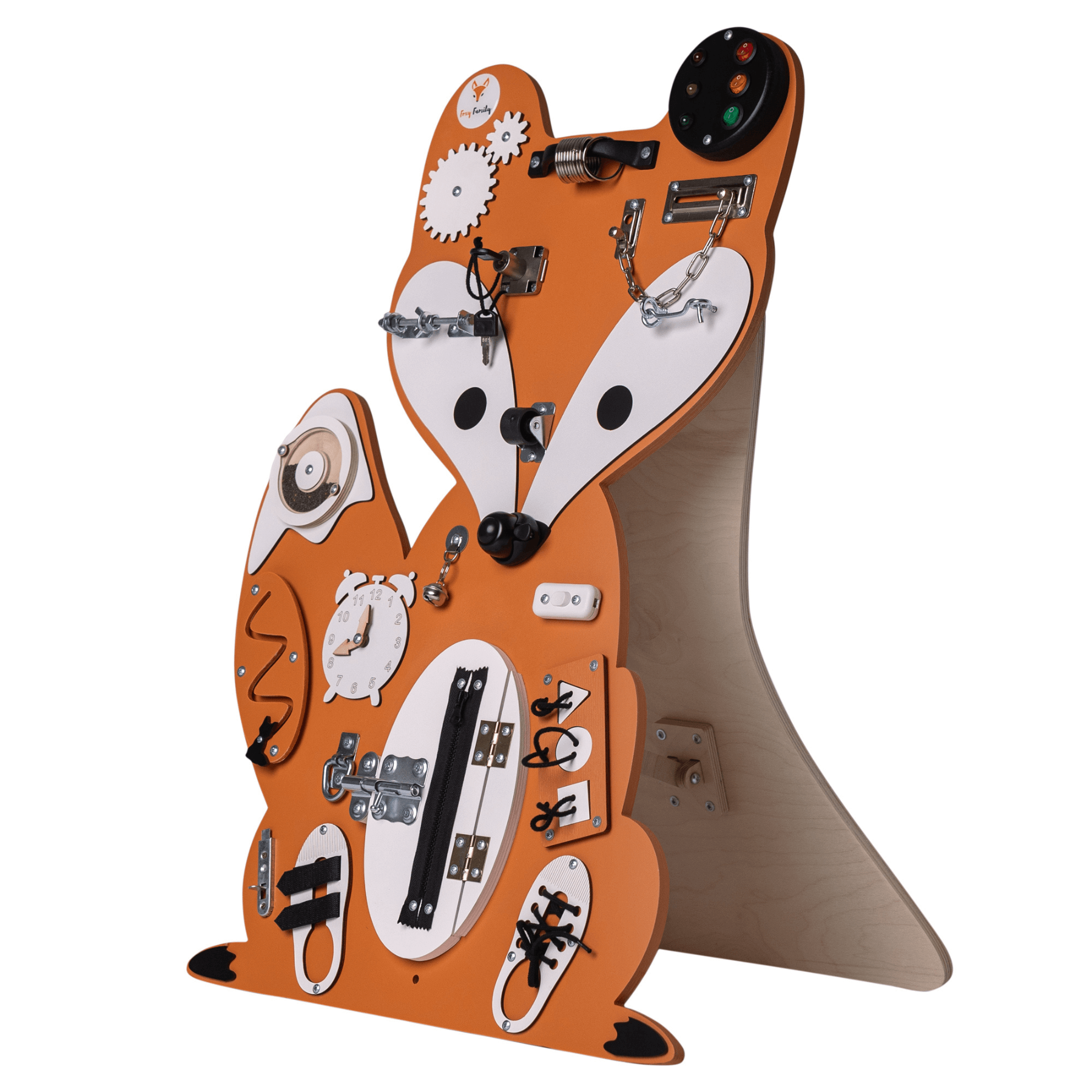 Busy Board - Activity Board - Fuchs orange "Nick Wilde" - LeoBabys