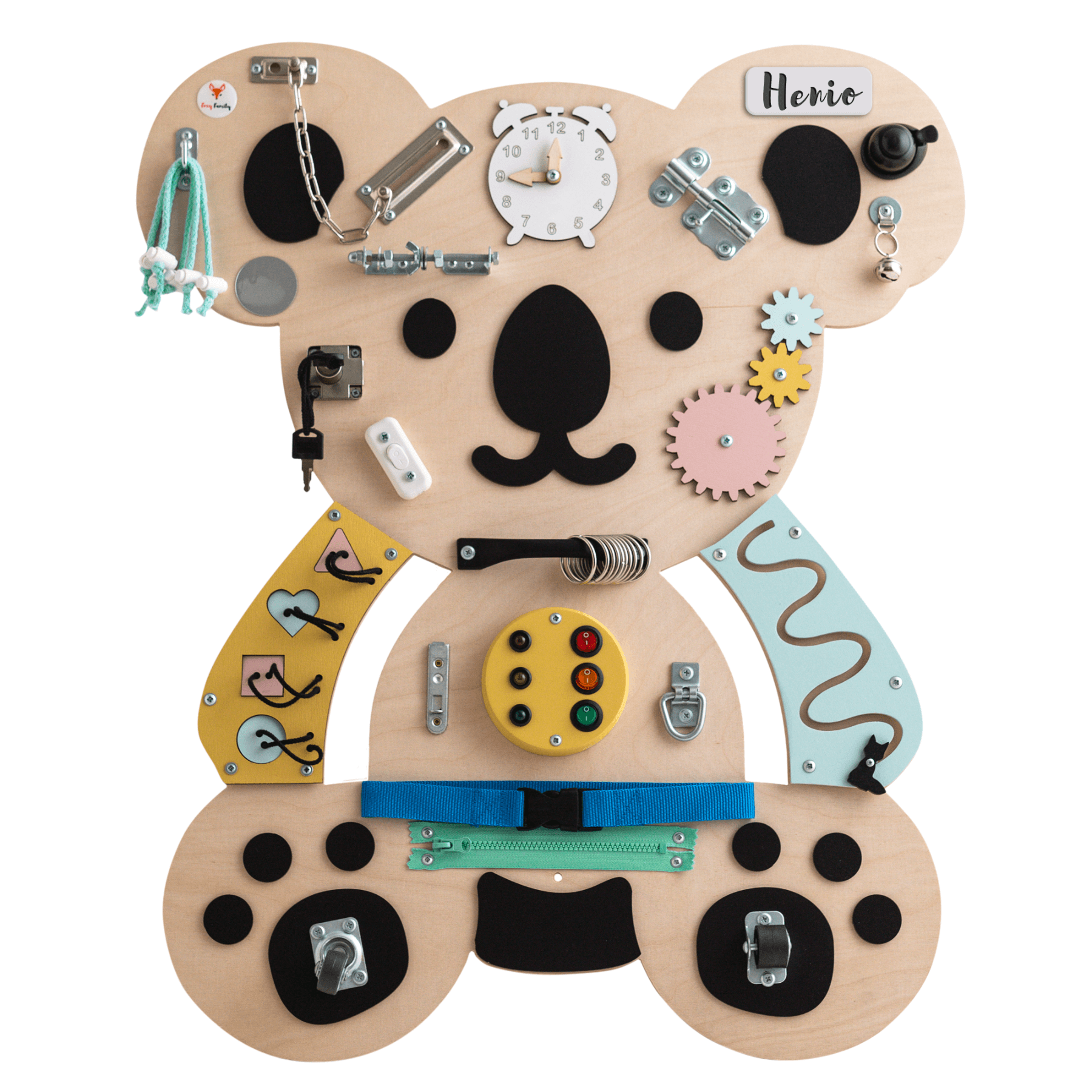 Activity Board Busy Board Koala - Henry - LeoBabys