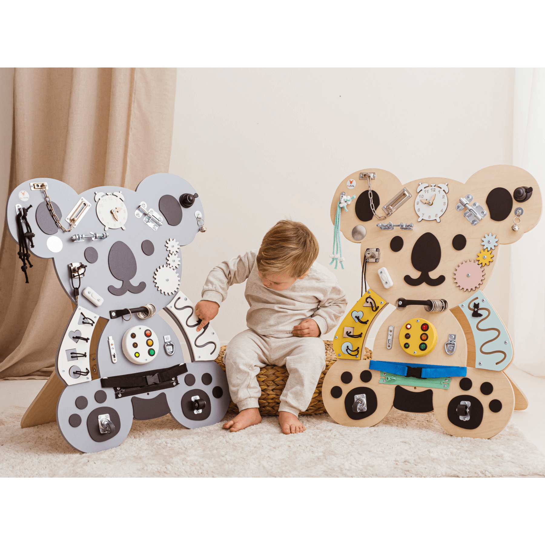 Activity Board Busy Board Koala - Henry - LeoBabys