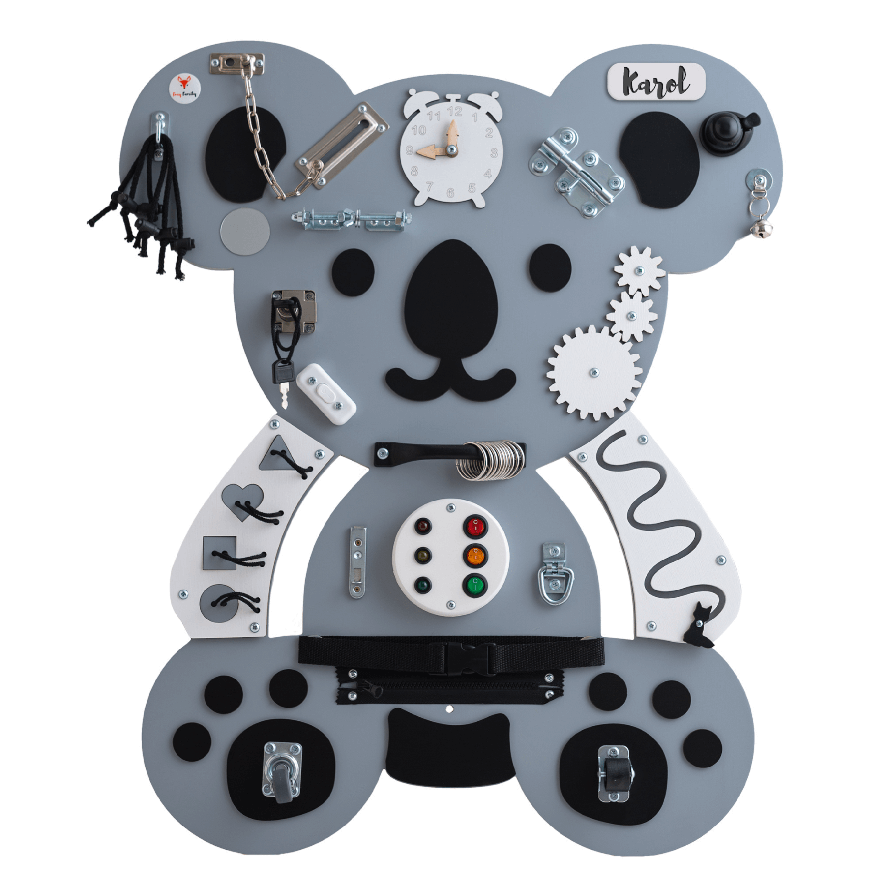 Busy Board - Activity Board Koala Oskar - LeoBabys