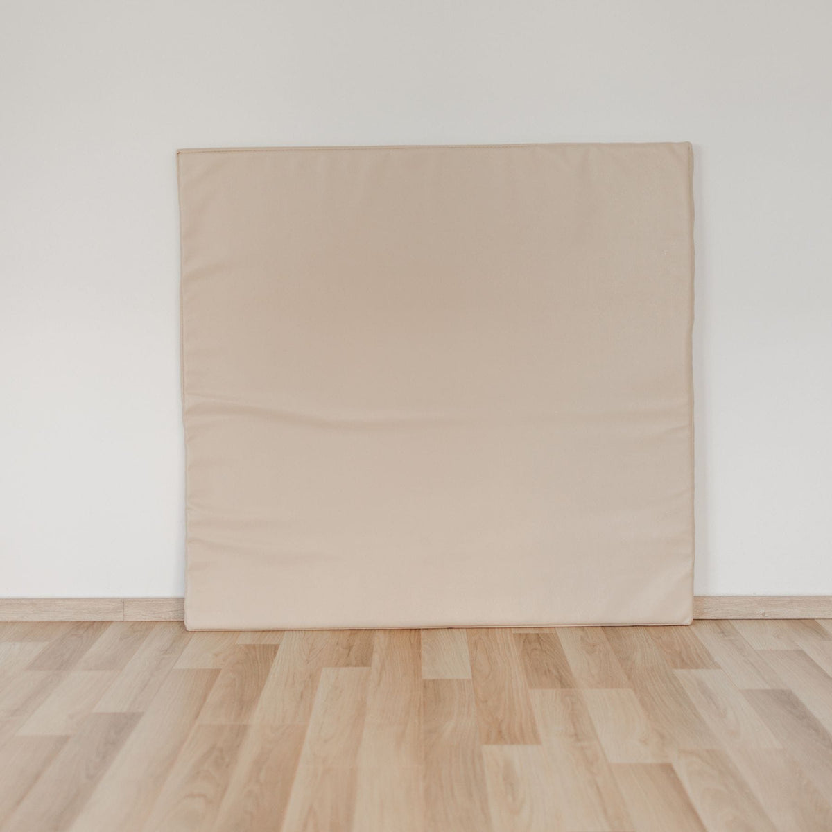 Zubehör CLIFF Sicherheitsmatte aus Kunstleder für Klettergerüst Compact, beige
