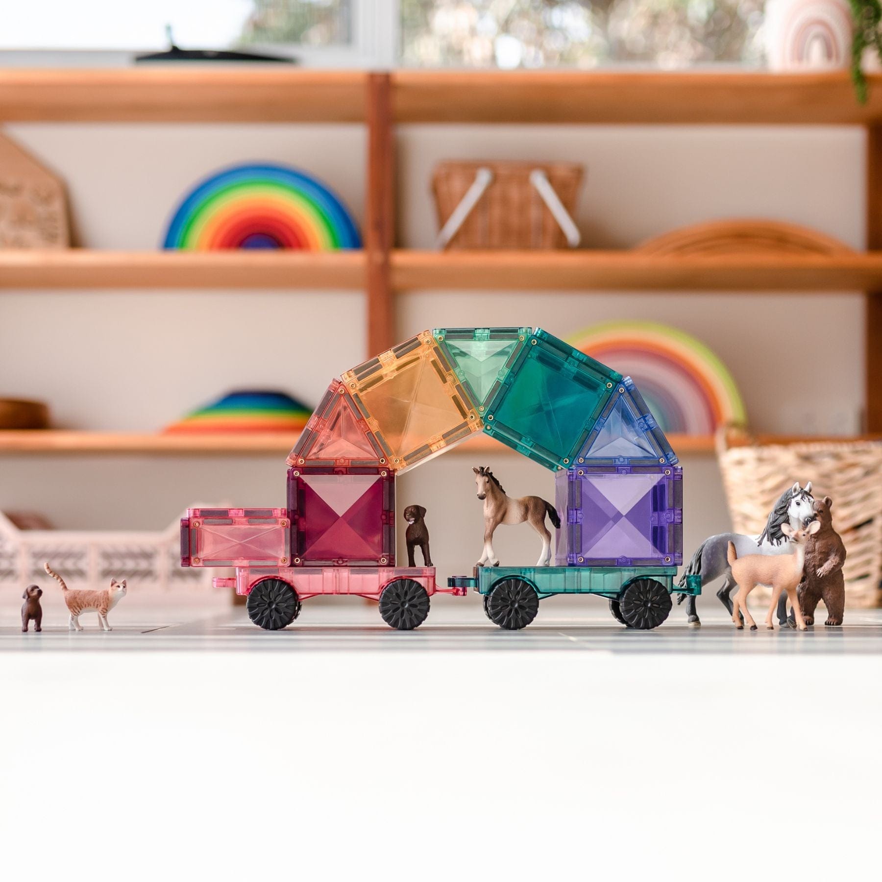 Connetix Pastel Mega Pack — 202 Magnetbausteine - LeoBabys