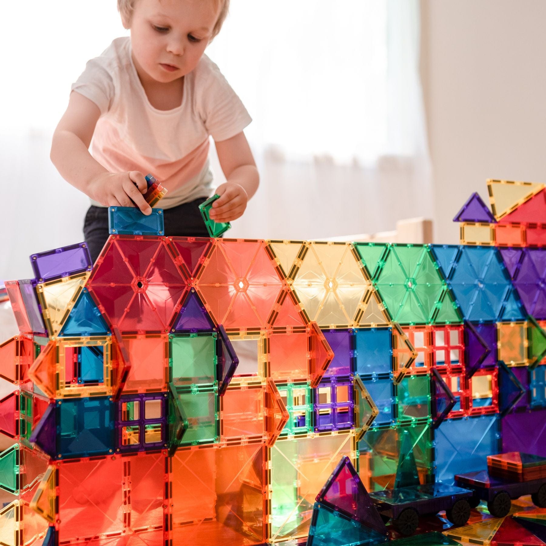 Connetix Rainbow Mega Pack — 212 Magnetbausteine - LeoBabys