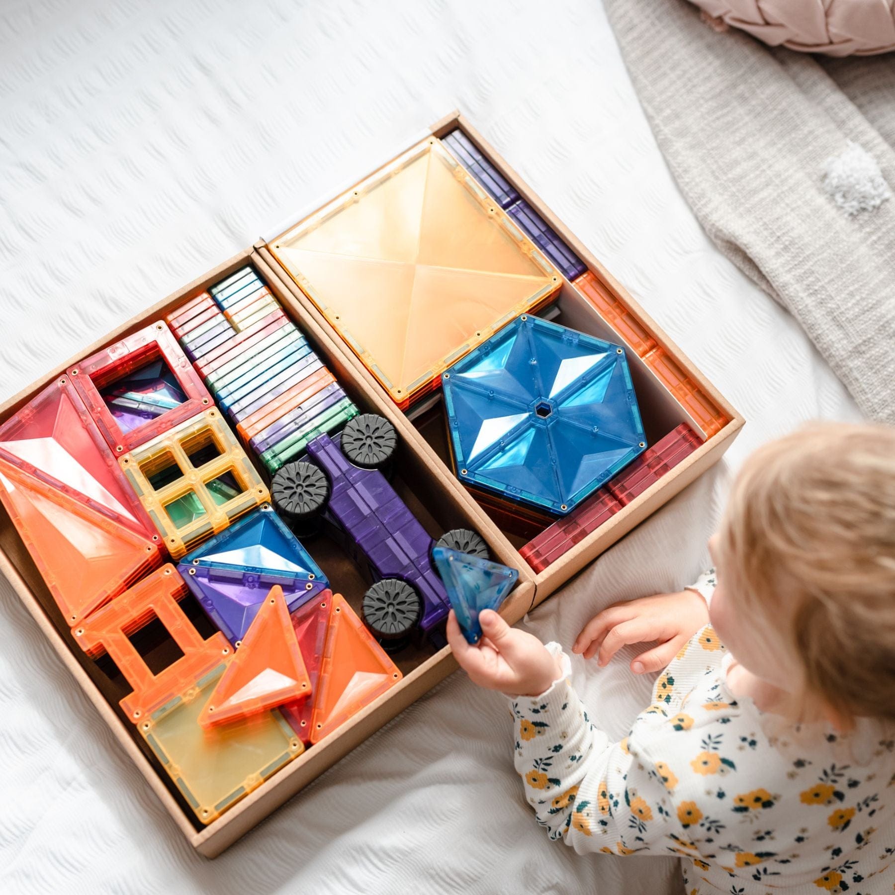 Connetix Rainbow Mega Pack — 212 Magnetbausteine - LeoBabys