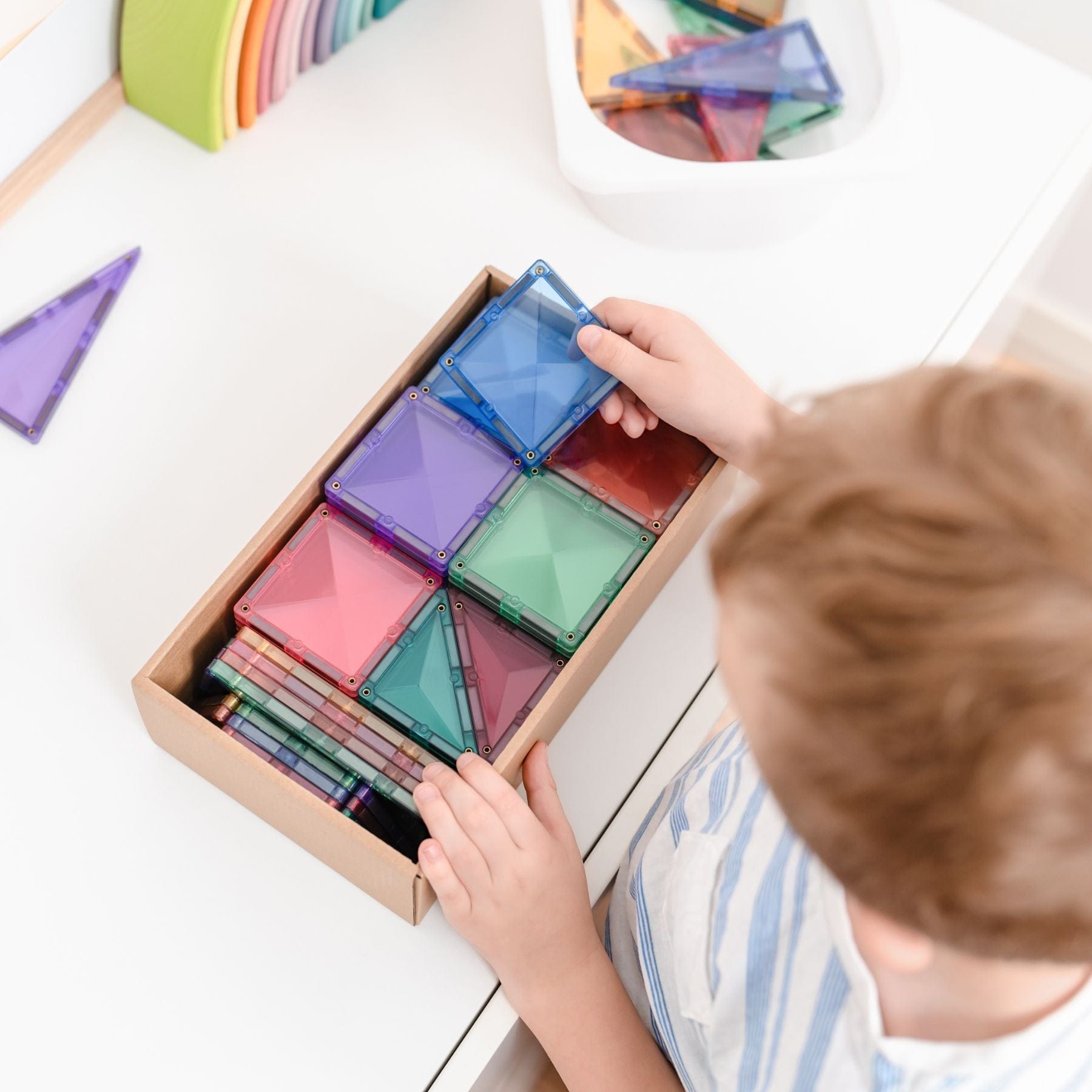 Connetix Pastel Starter Pack — 64 Magnetbausteine - LeoBabys