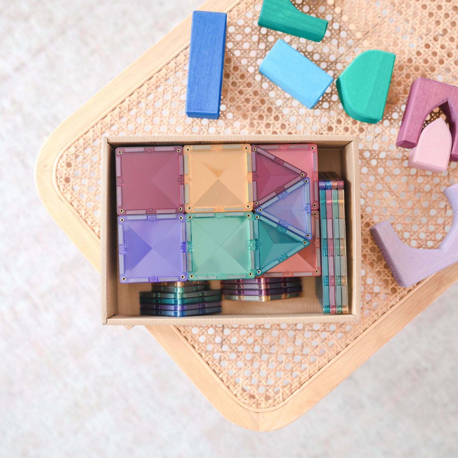 Connetix Pastel Starter Pack — 64 Magnetbausteine - LeoBabys