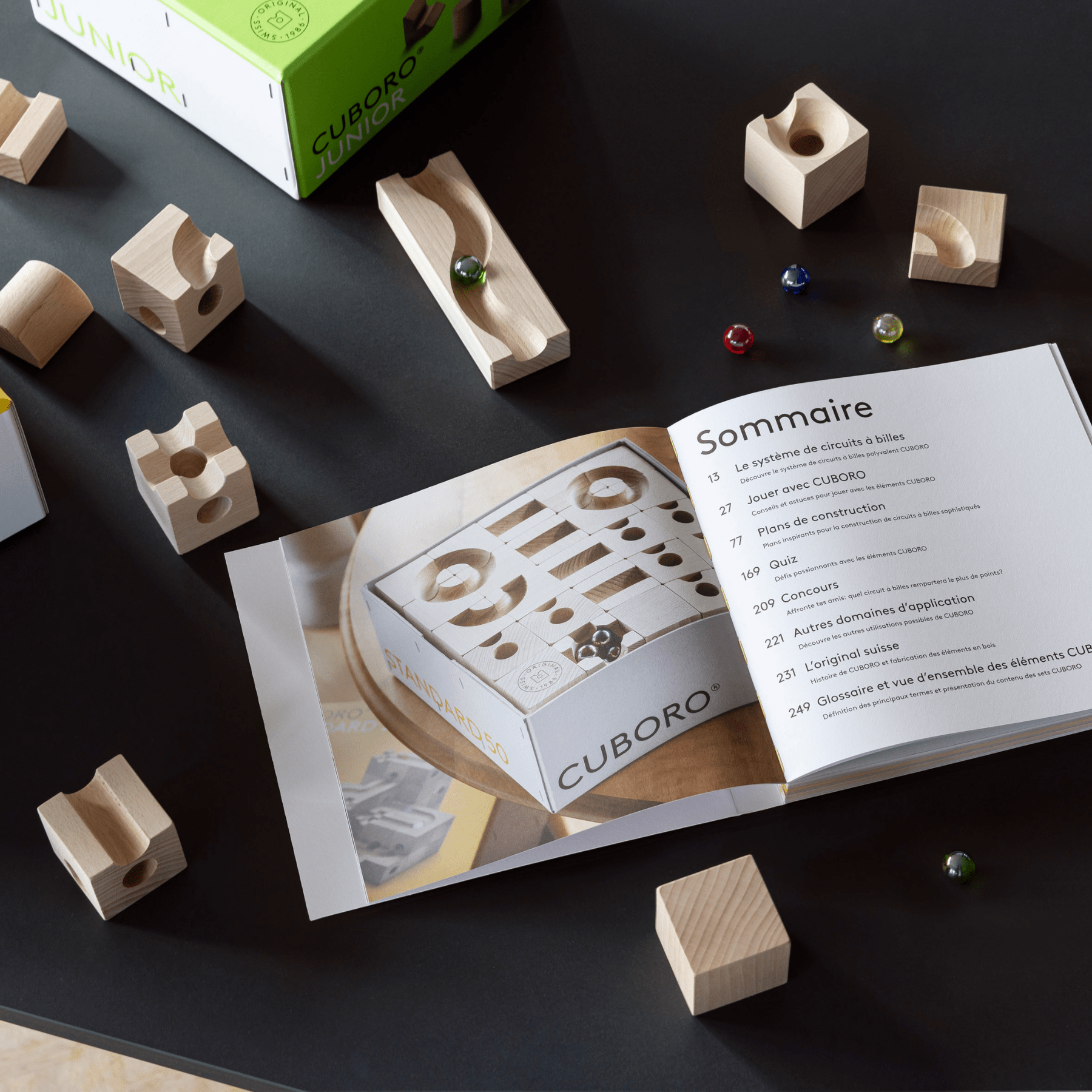 CUBORO DAS BUCH zur Kugelbahn - Tricks, Tipps, Aufgaben und Spielideen - LeoBabys