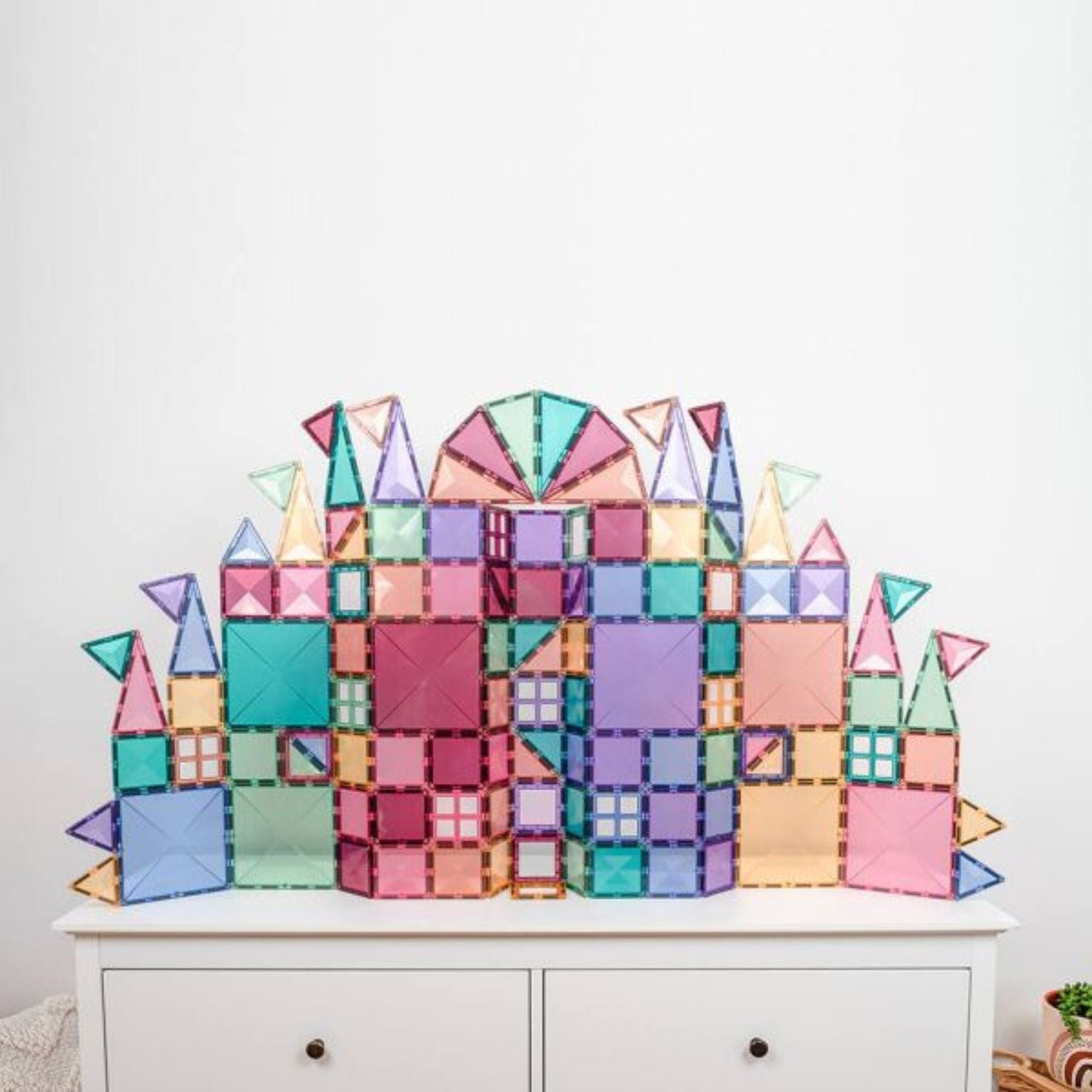 Connetix Pastel Creative Pack — 120 Magnetbausteine