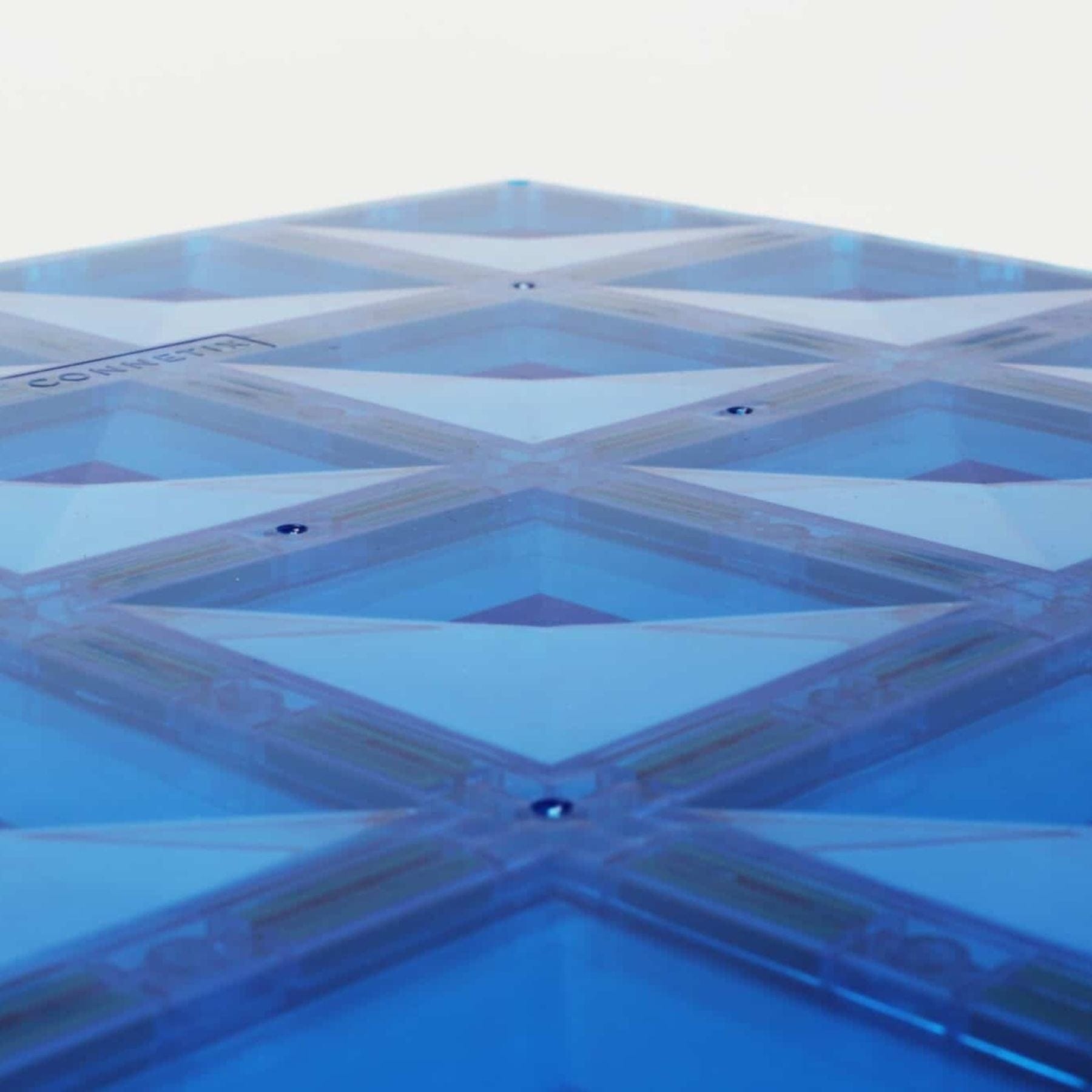 Connetix Rainbow Base Plate Pack — Blau & Grün - LeoBabys