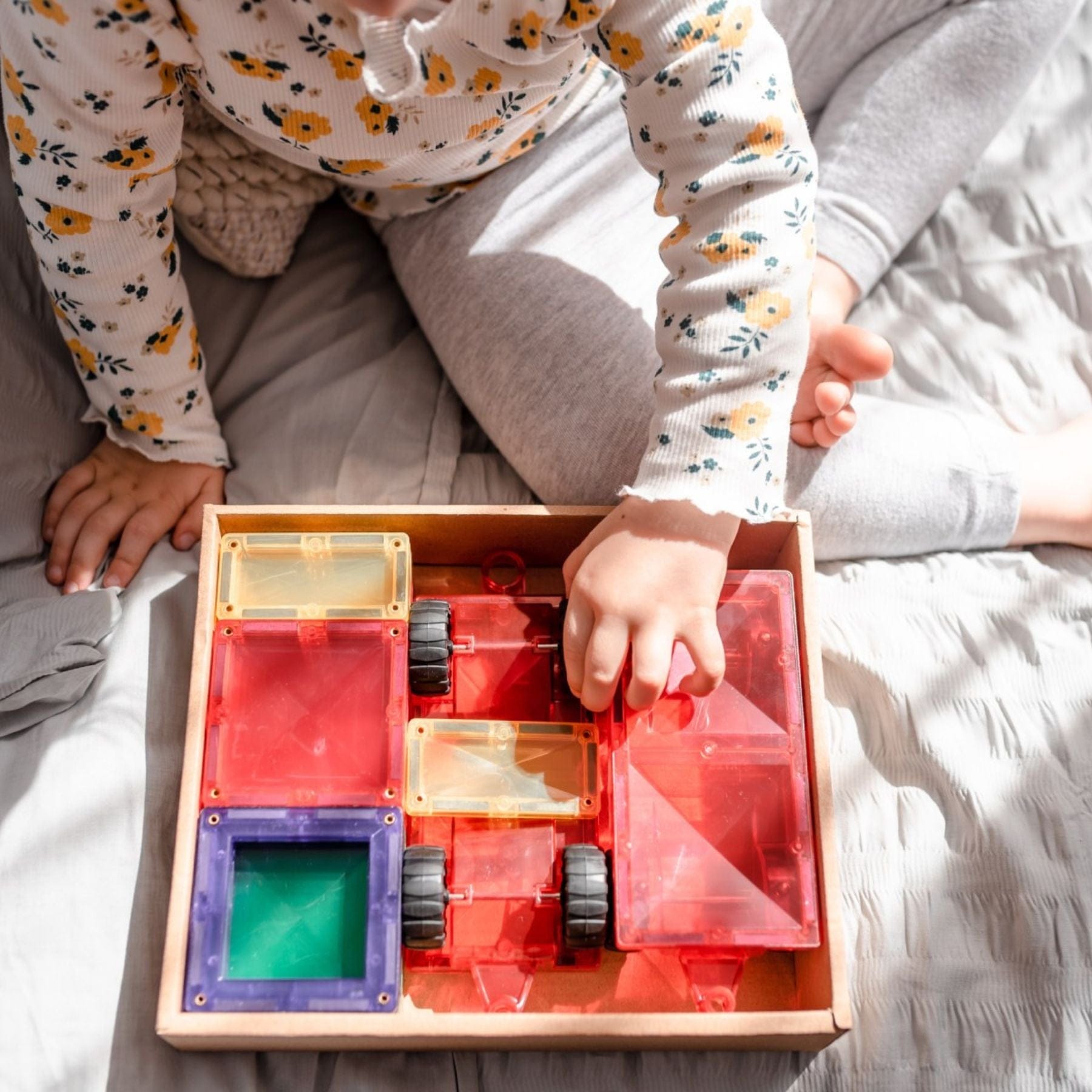 Connetix Rainbow Motion Pack — 24 Magnetbausteine - LeoBabys