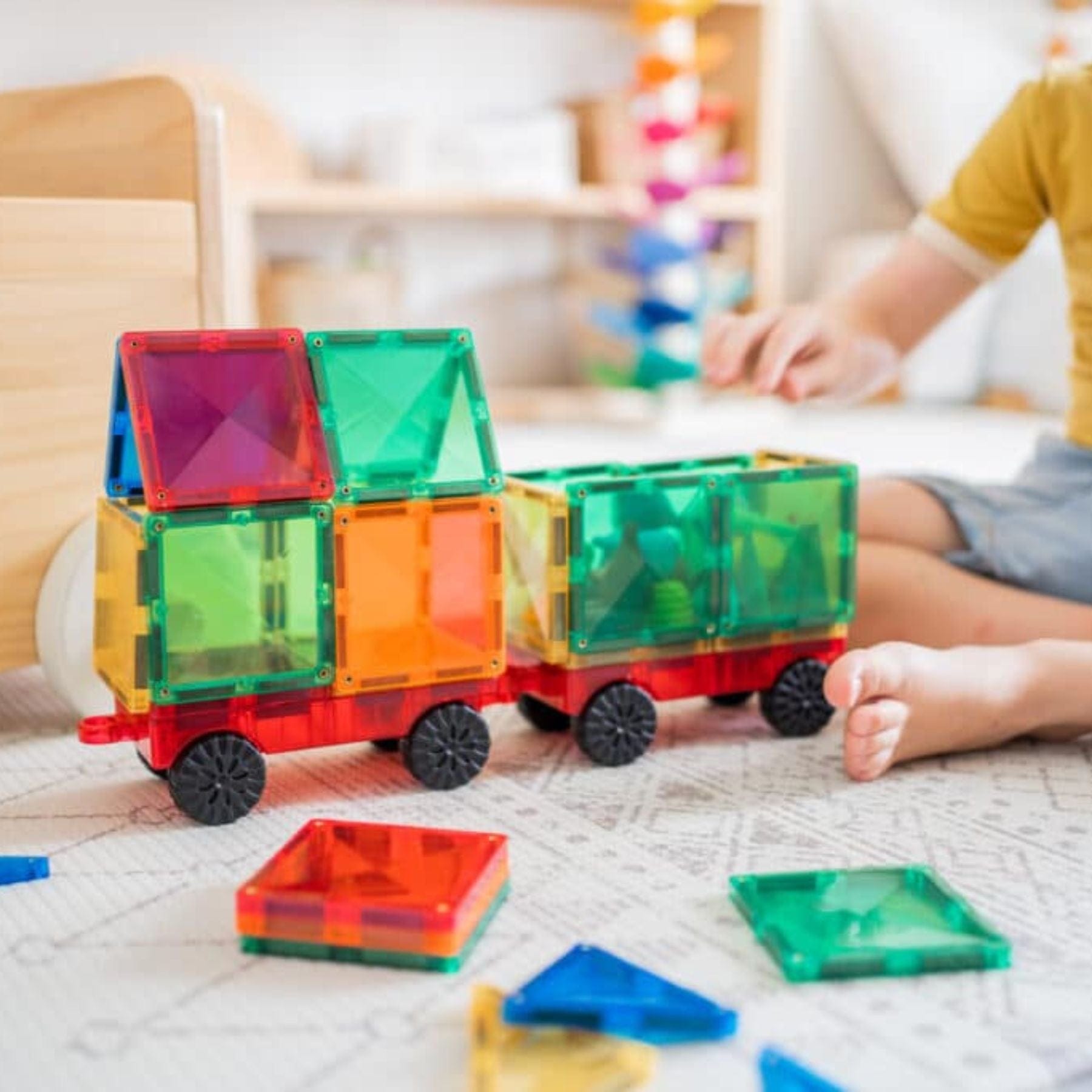 Connetix Rainbow Motion Pack — 24 Magnetbausteine - LeoBabys