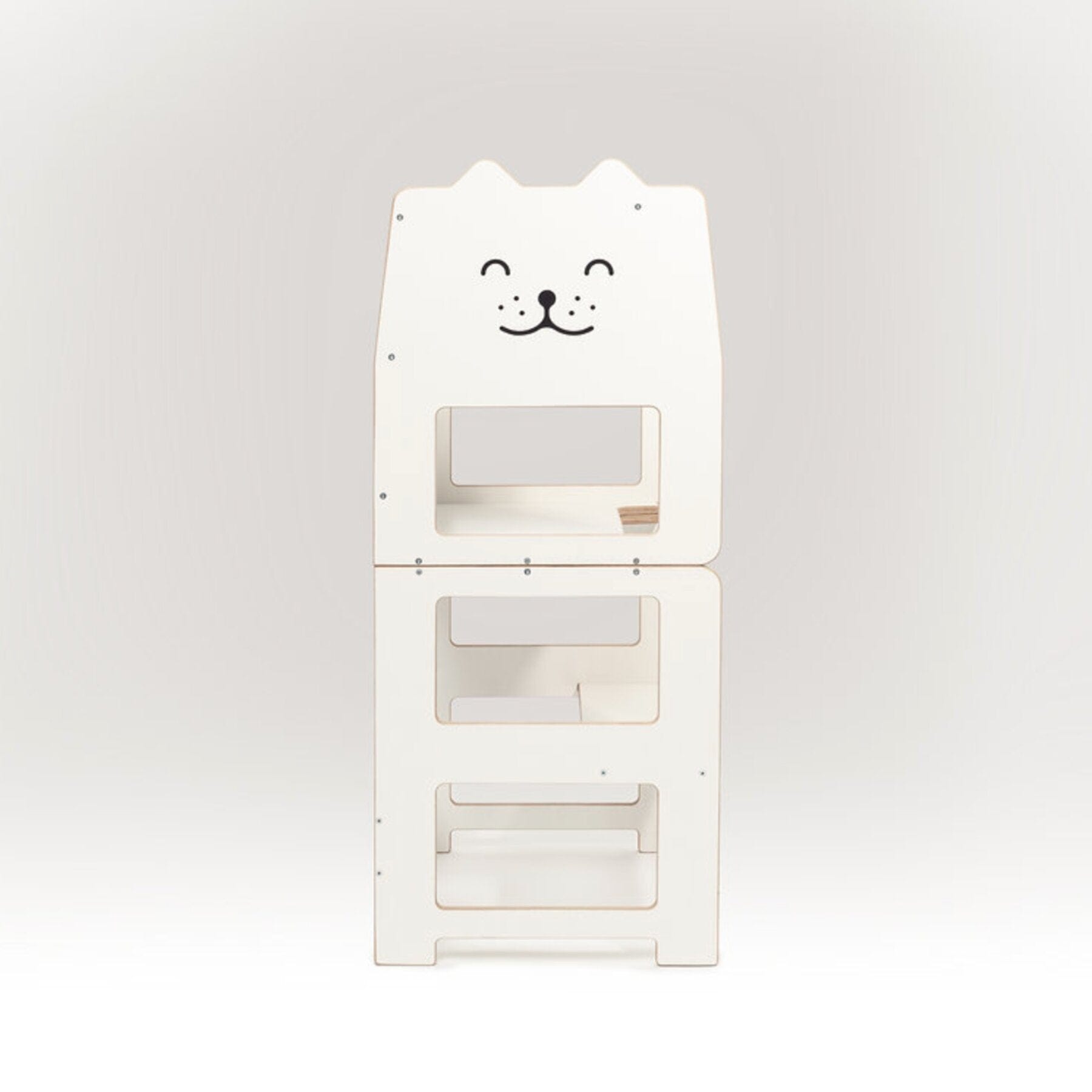 Lernturm wandelbarer mit Schreibtafel Design Katze - LeoBabys