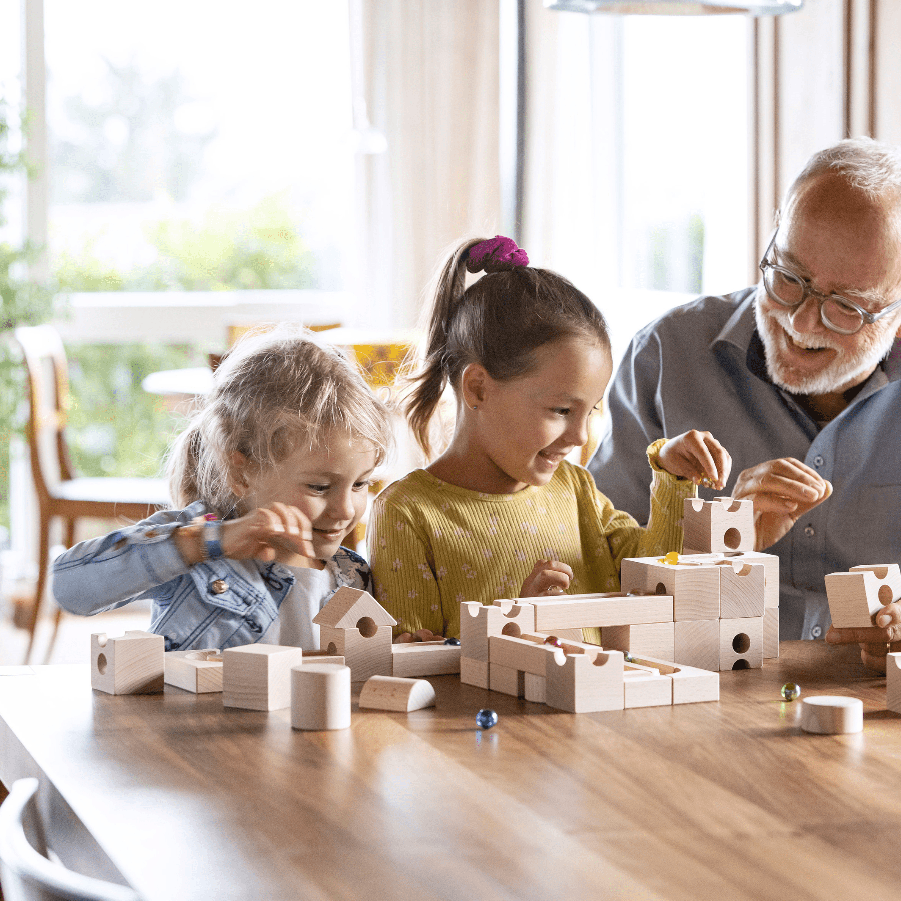 Cuboro JUMP – Erweiterungsset für spektakuläre Sprung-Elemente in deiner Murmelbahn - LeoBabys