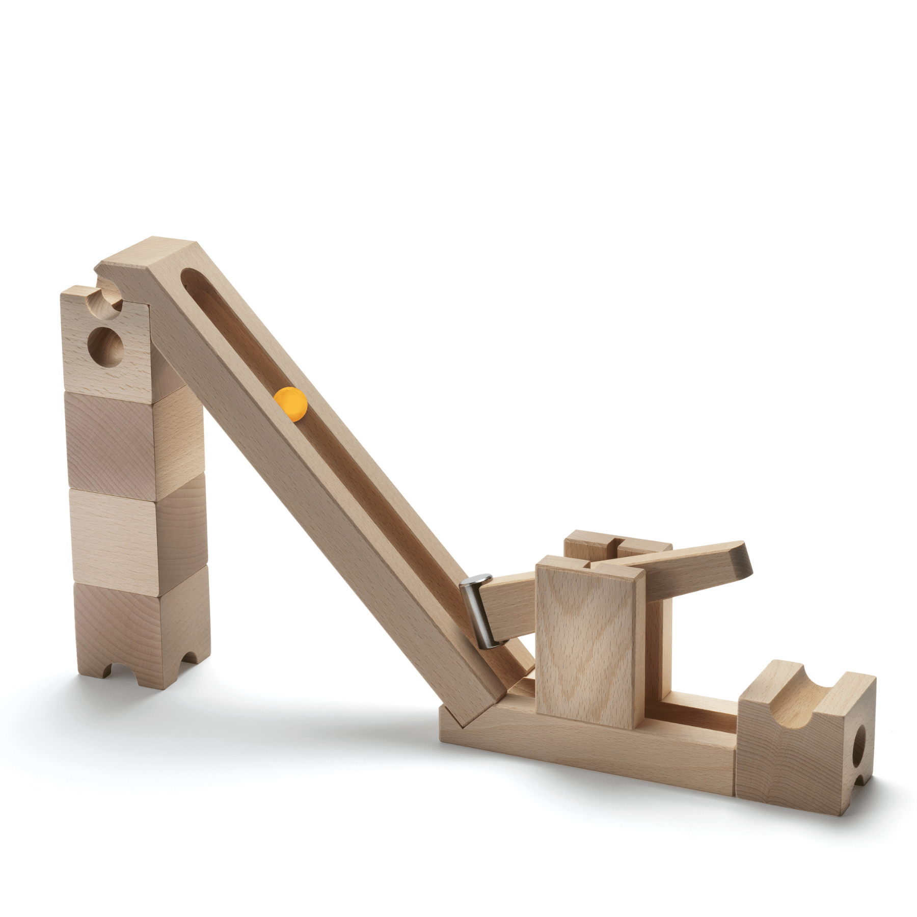 Cuboro KICK – Erweiterungsset mit Katapult - LeoBabys