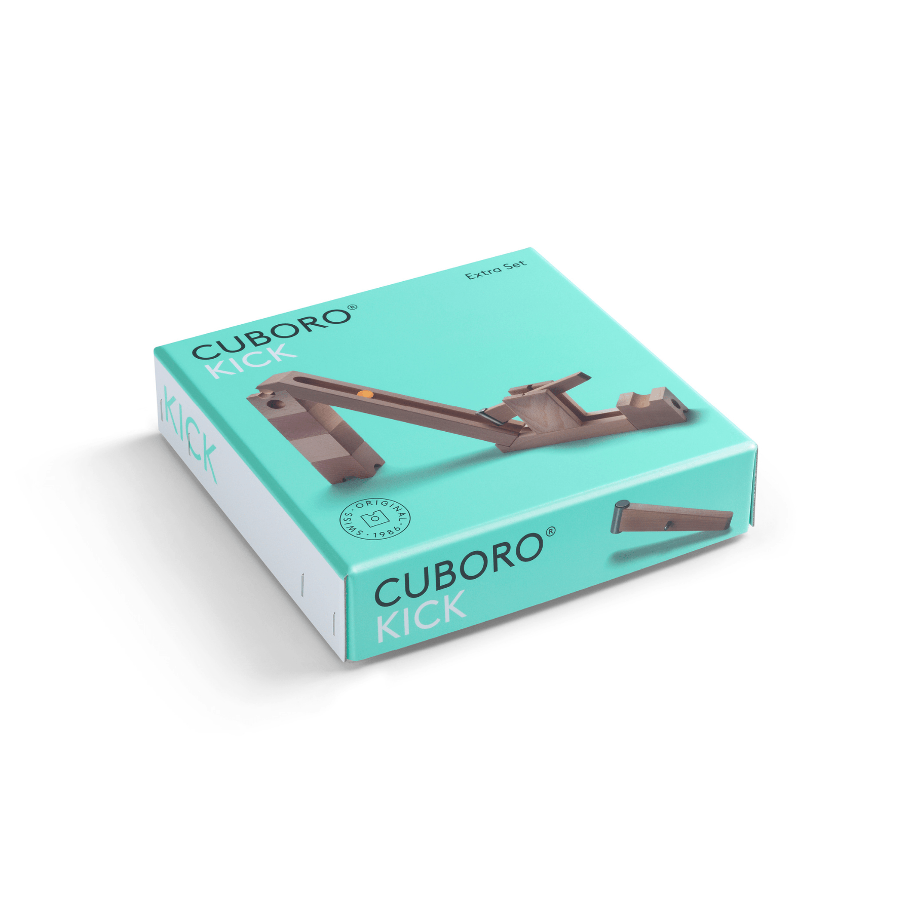 Cuboro KICK – Erweiterungsset mit Katapult - LeoBabys