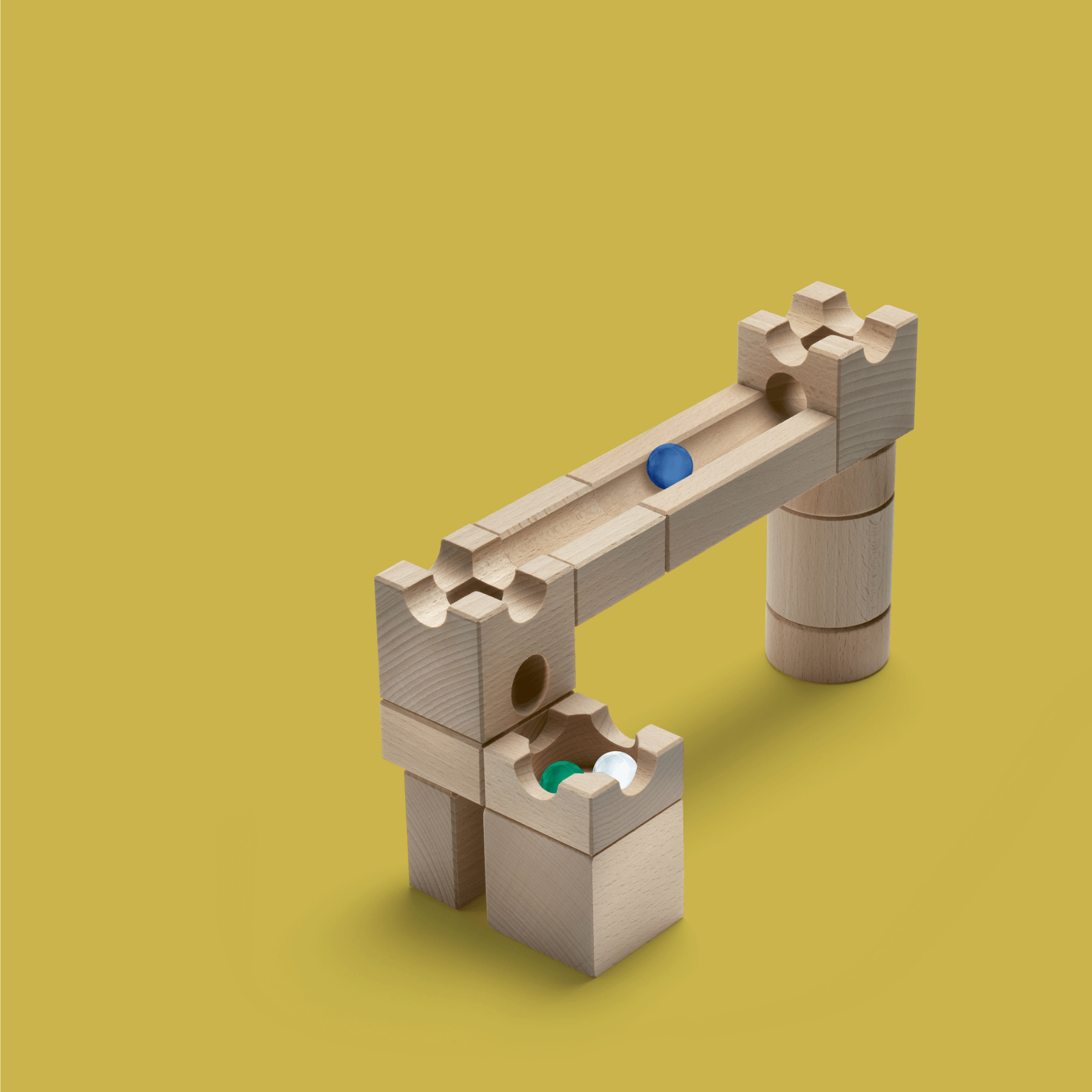 Cuboro MAGNET – Erweiterungsset für schwebende Murmelbahn-Konstruktionen - LeoBabys