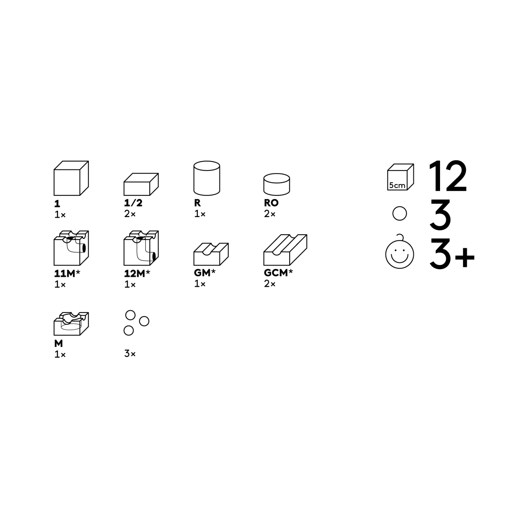 Cuboro MAGNET – Erweiterungsset für schwebende Murmelbahn-Konstruktionen - LeoBabys