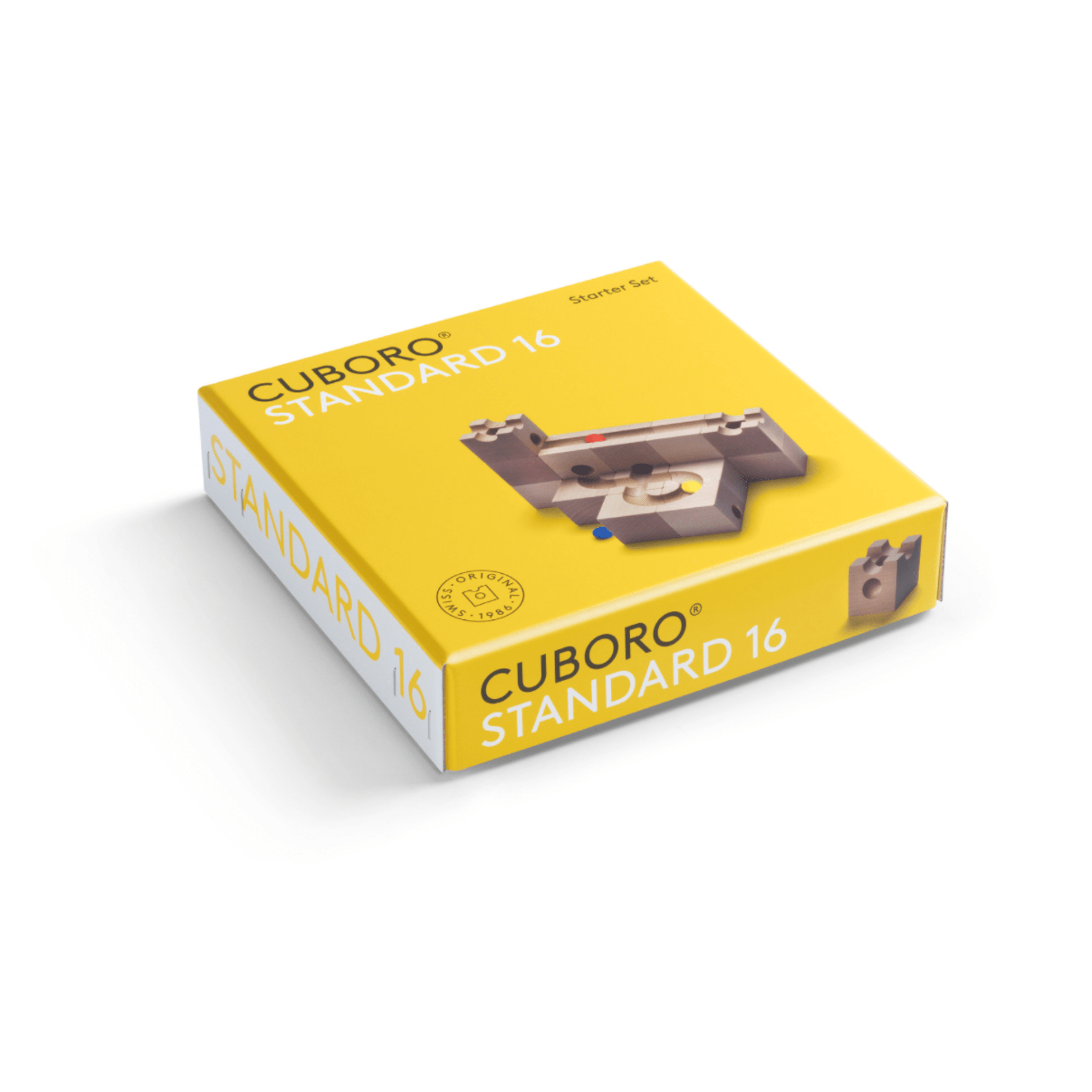 Cuboro STANDARD 16 - Kugelbahn - kleine Starter Set - LeoBabys