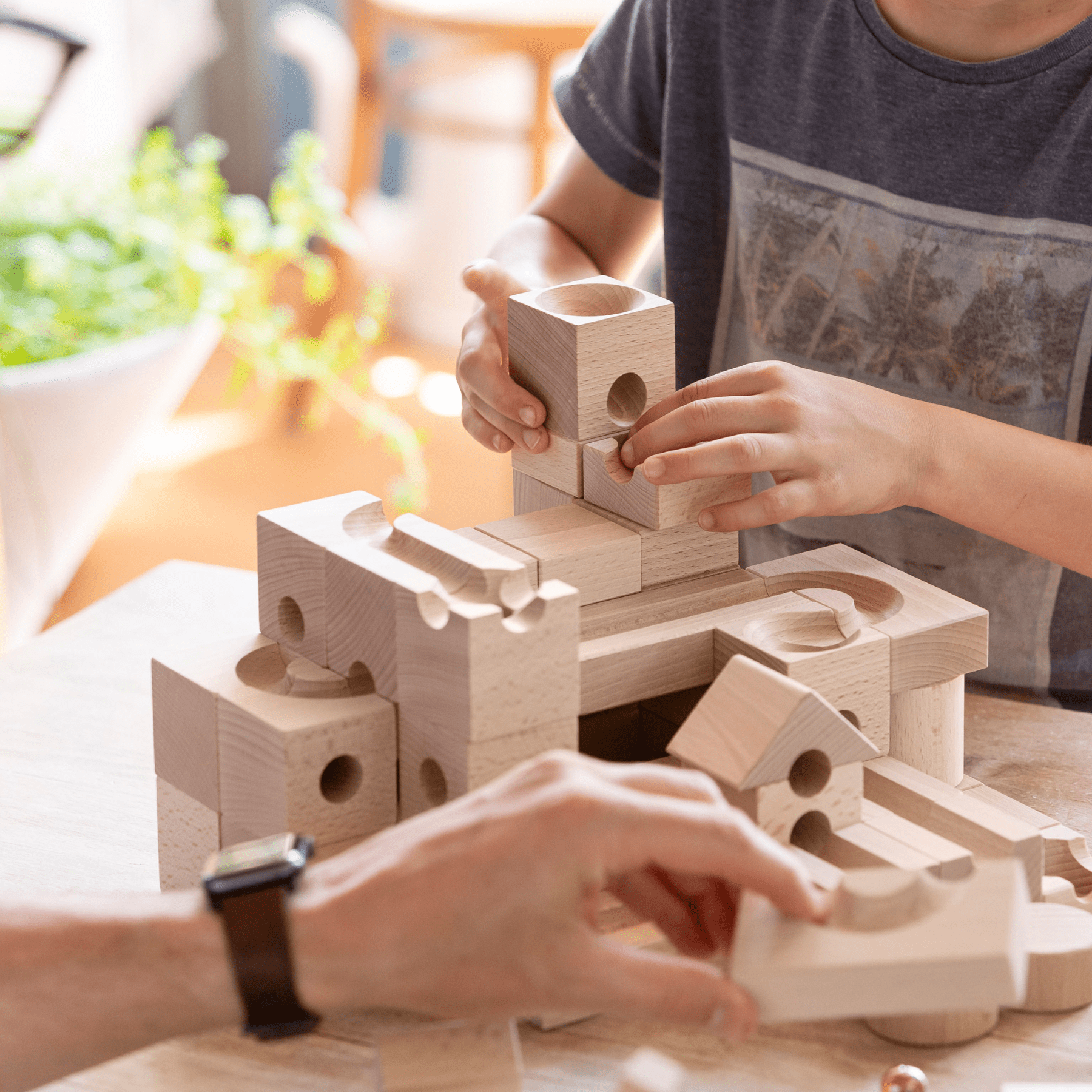 Cuboro TUNNEL – Erweiterungsset für kreative Murmelbahnen - LeoBabys