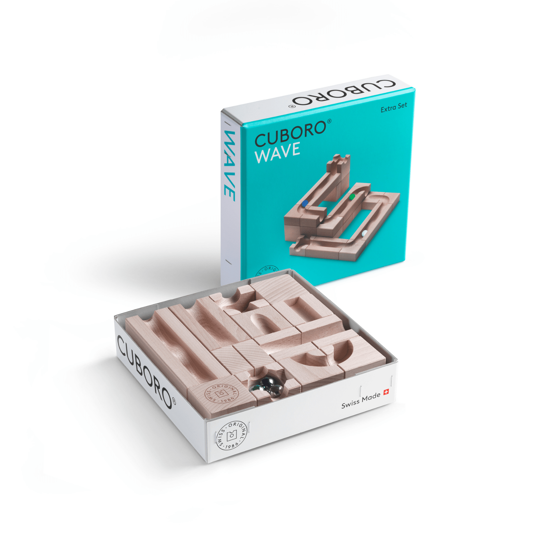 Cuboro SUB – Expansion set for underground tunnels in your marble run