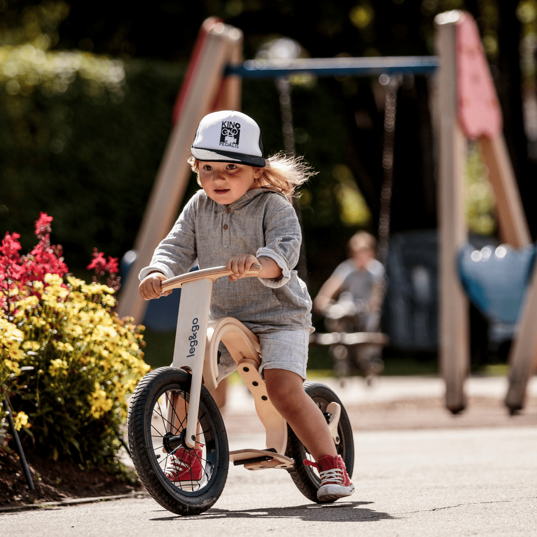 Balance Bike 3in1 Downhill Bike Erweiterung mit Bremse - LeoBabys