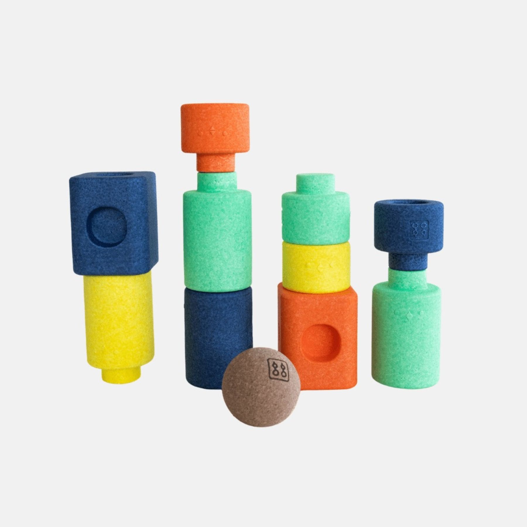 Kreativbausteine FANTASIFYR 11 Teile | bygge Schaumstoffbausteine - LeoBabys