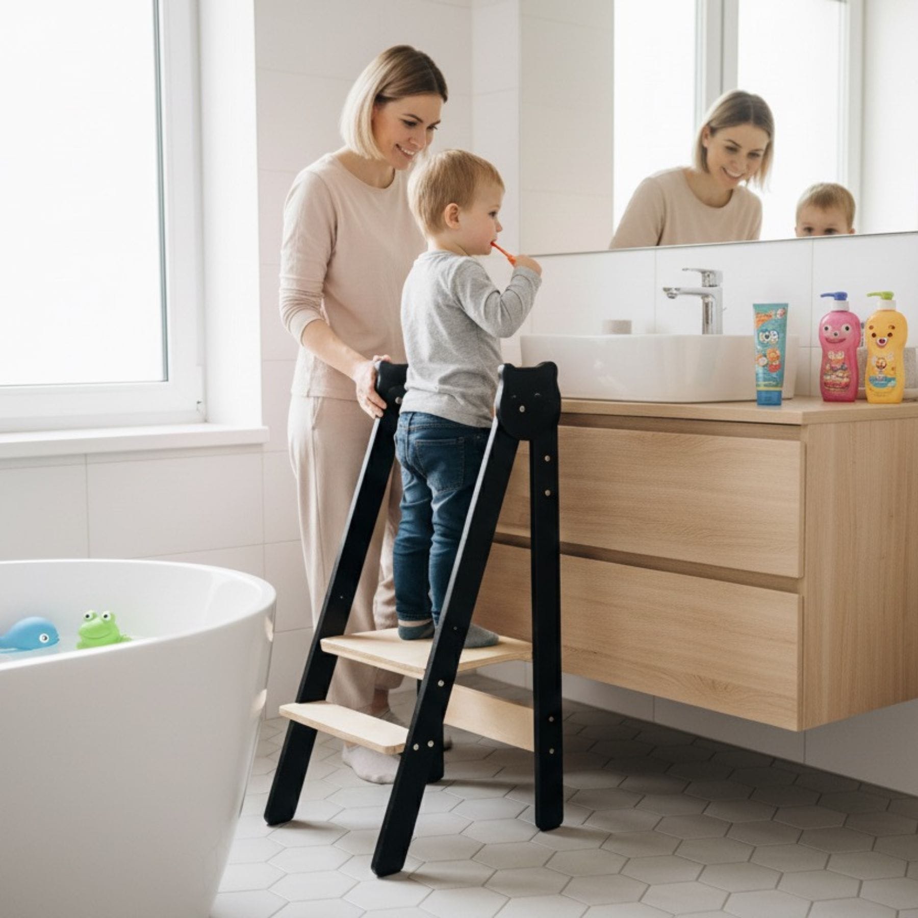 Tour d'apprentissage, pliable, peu encombrante, multicolore