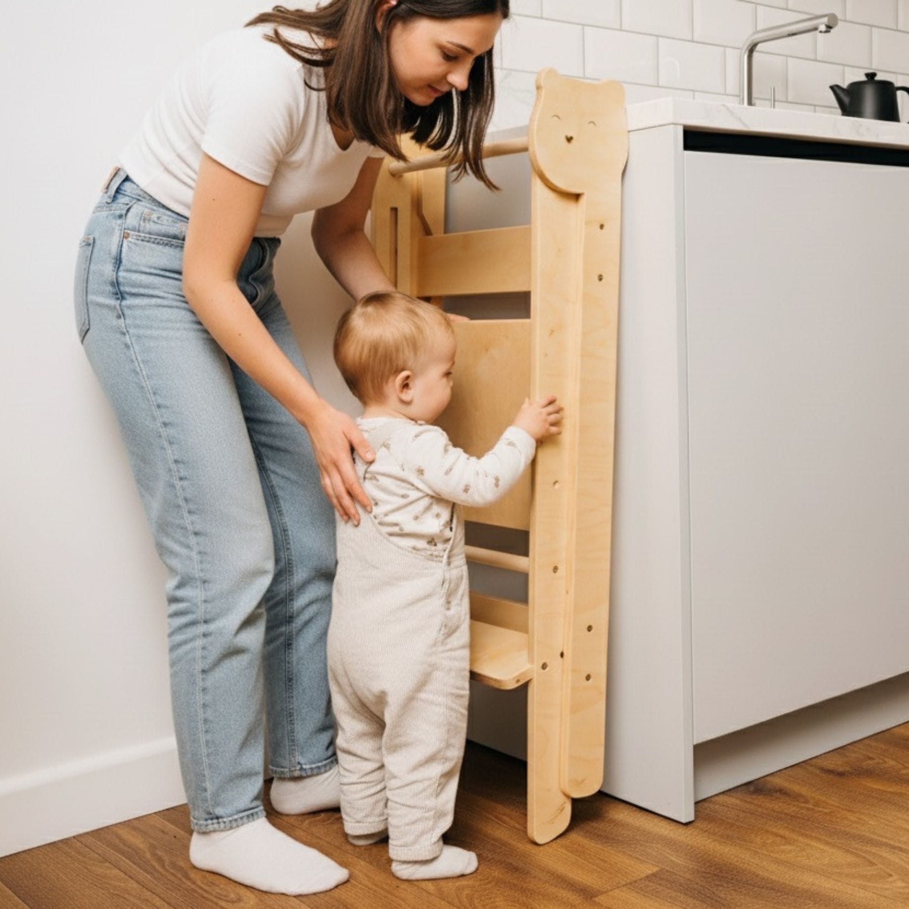 Learning Tower Foldable Space-Saving Single Color