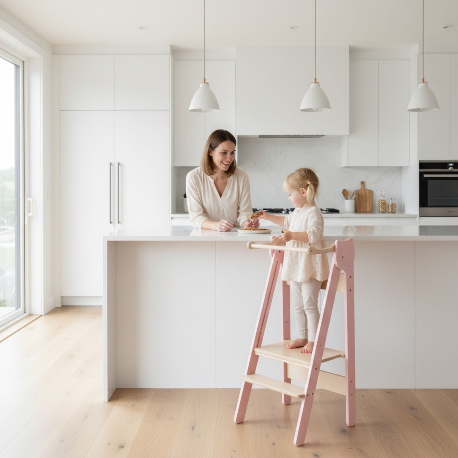 Faltbarer Lernturm klappbar - Tier Design - LeoBabys
