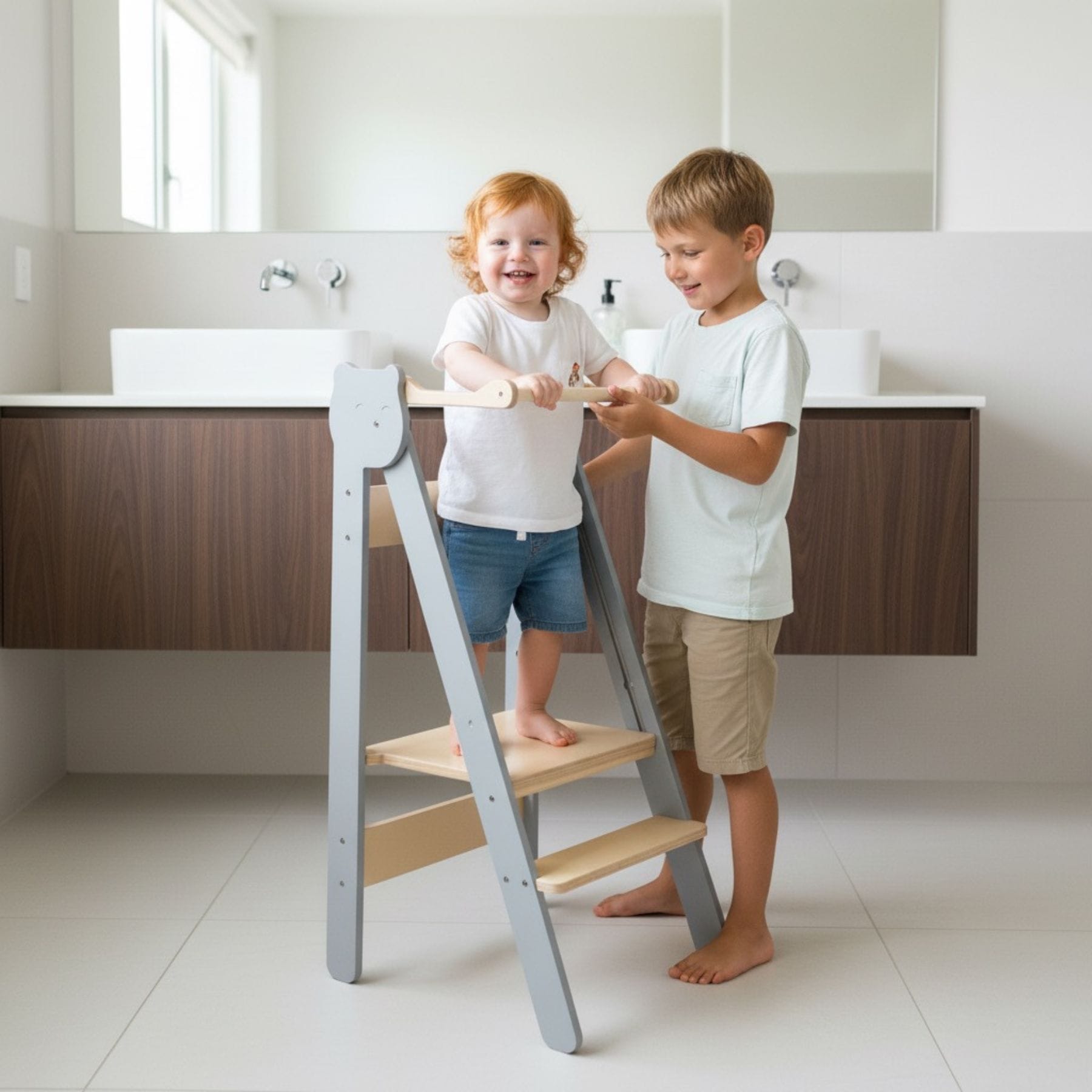 Faltbarer Lernturm klappbar - Tier Design - LeoBabys