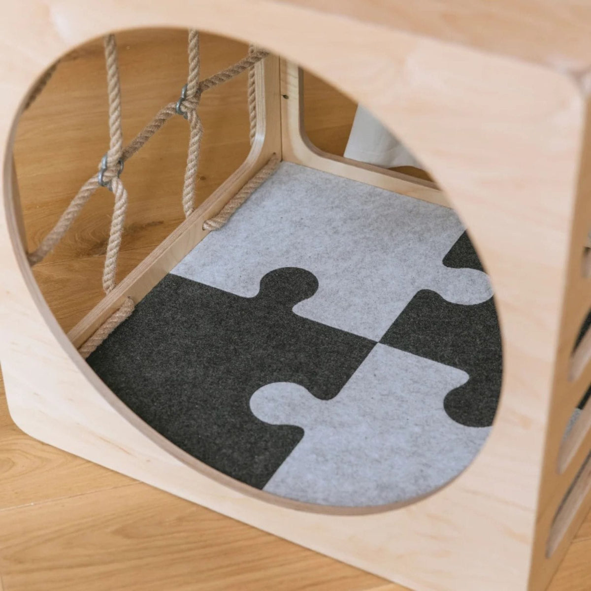 Kletterzubehör ette tete Filz-Puzzle-Spielmatte für Klettergerüst und CUBITRI