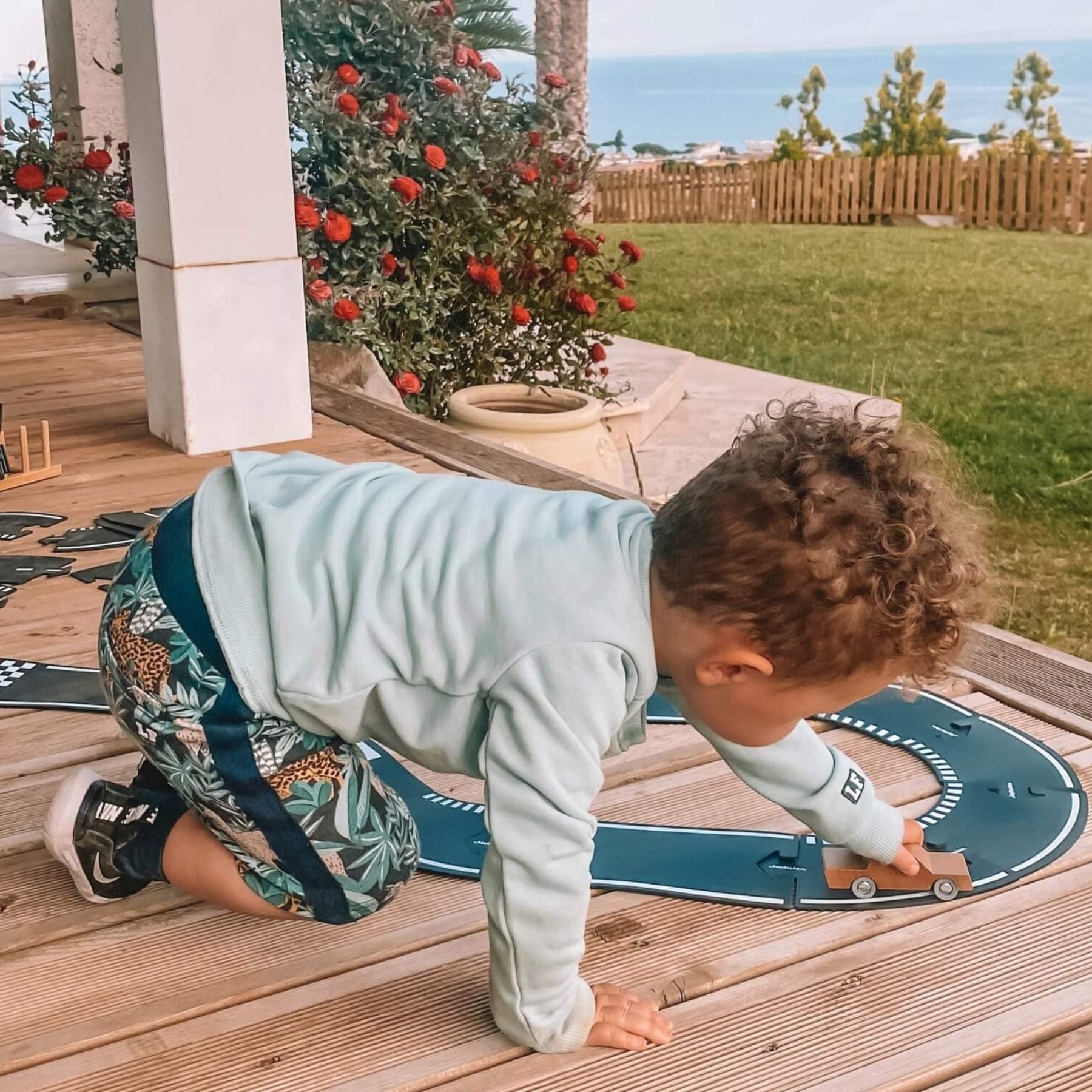 Flexible Rennstrecke aus Gummi – Grand Prix | 24 Teile | waytoplay