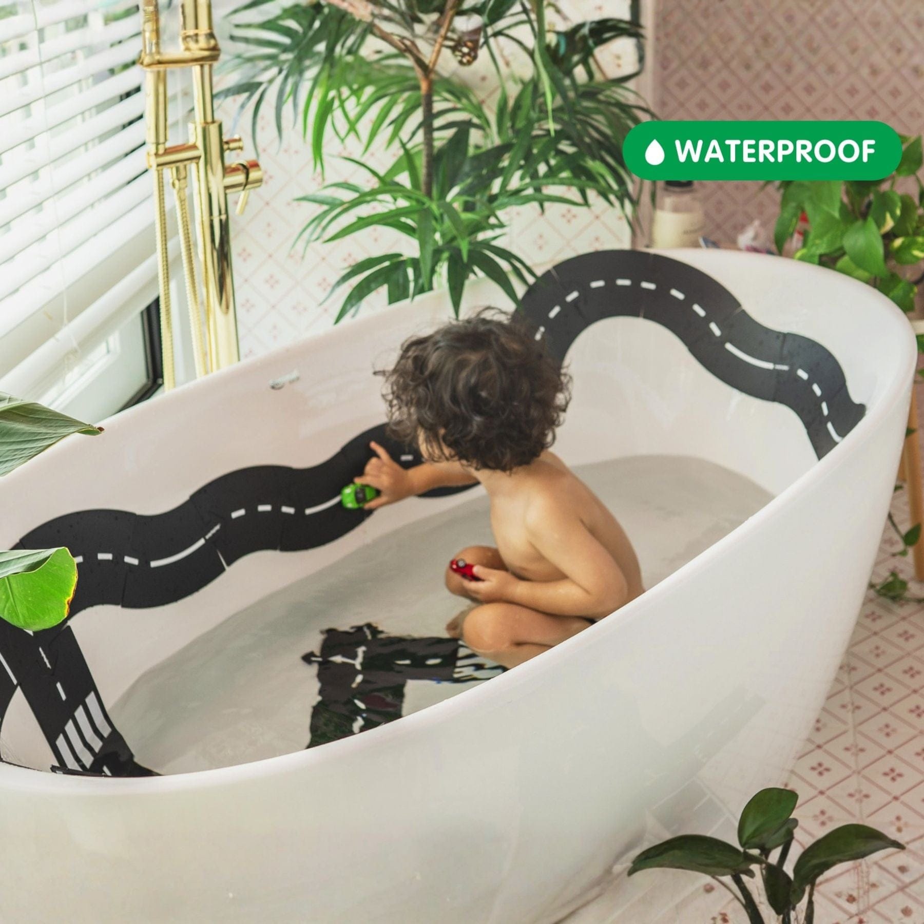 Flexible Spielstrasse aus Gummi – Highway | 24 Teile | waytoplay