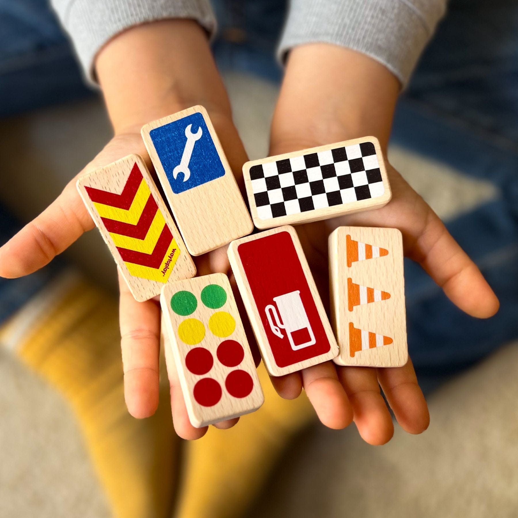 Holz- Rennsportschilder für Spielstrassen – Race Signs | waytoplay - LeoBabys